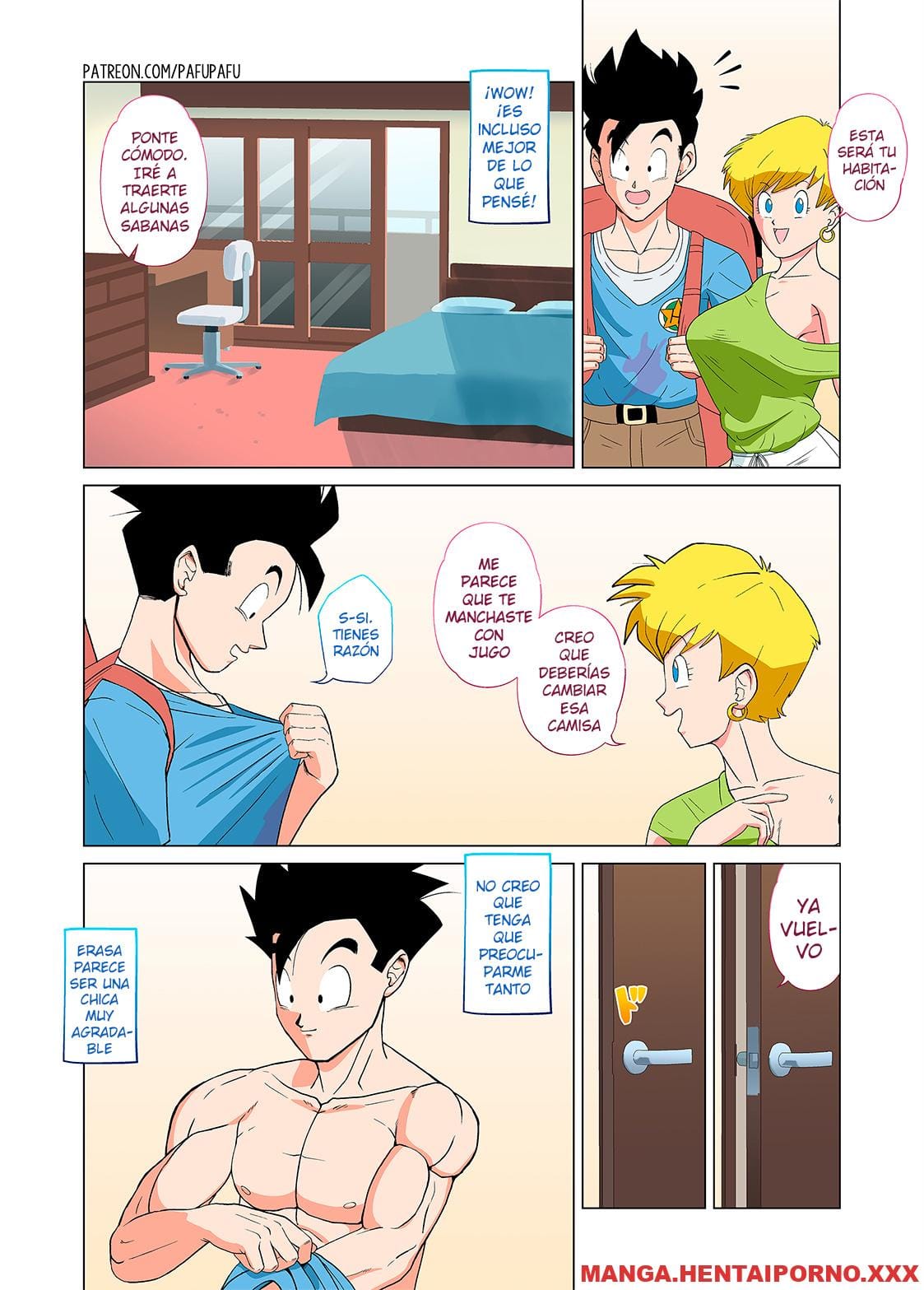 Erasa prueba la super polla de Gohan - DRAGON BALL Erasa prueba la super polla de Gohan -DRAGON BALL