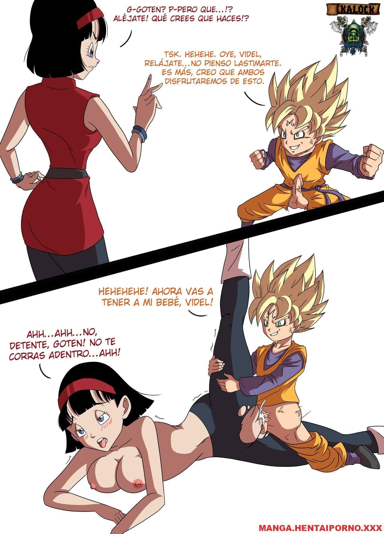 Goten el gran follador - DRAGON BALL Goten el gran follador -DRAGON BALL