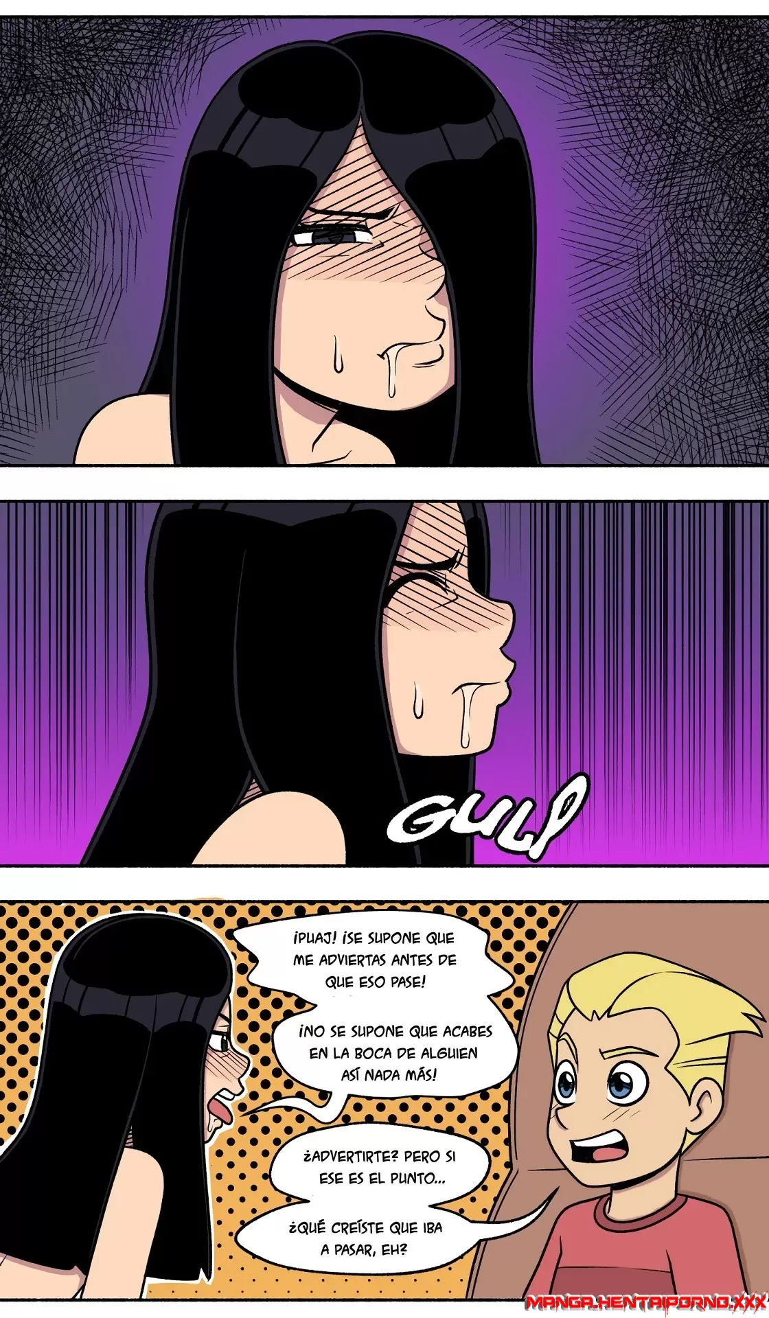 Violeta ayuda a su hermano a correrse-Los increíbles -Los Increibles