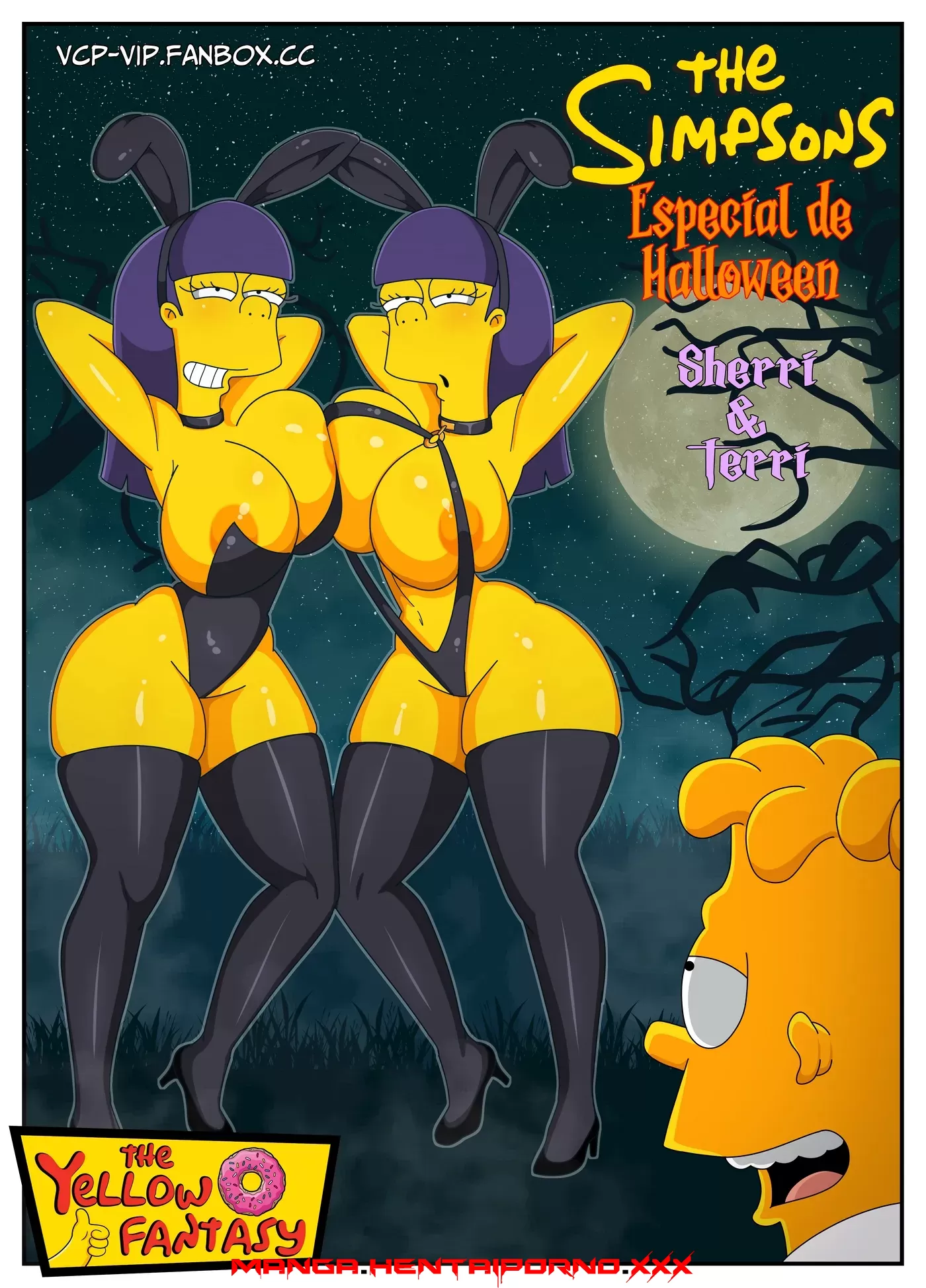[The Yellow Fantasy] Episodio #5 – Especial de Halloween Sherri y Terri (Simpsons)_00