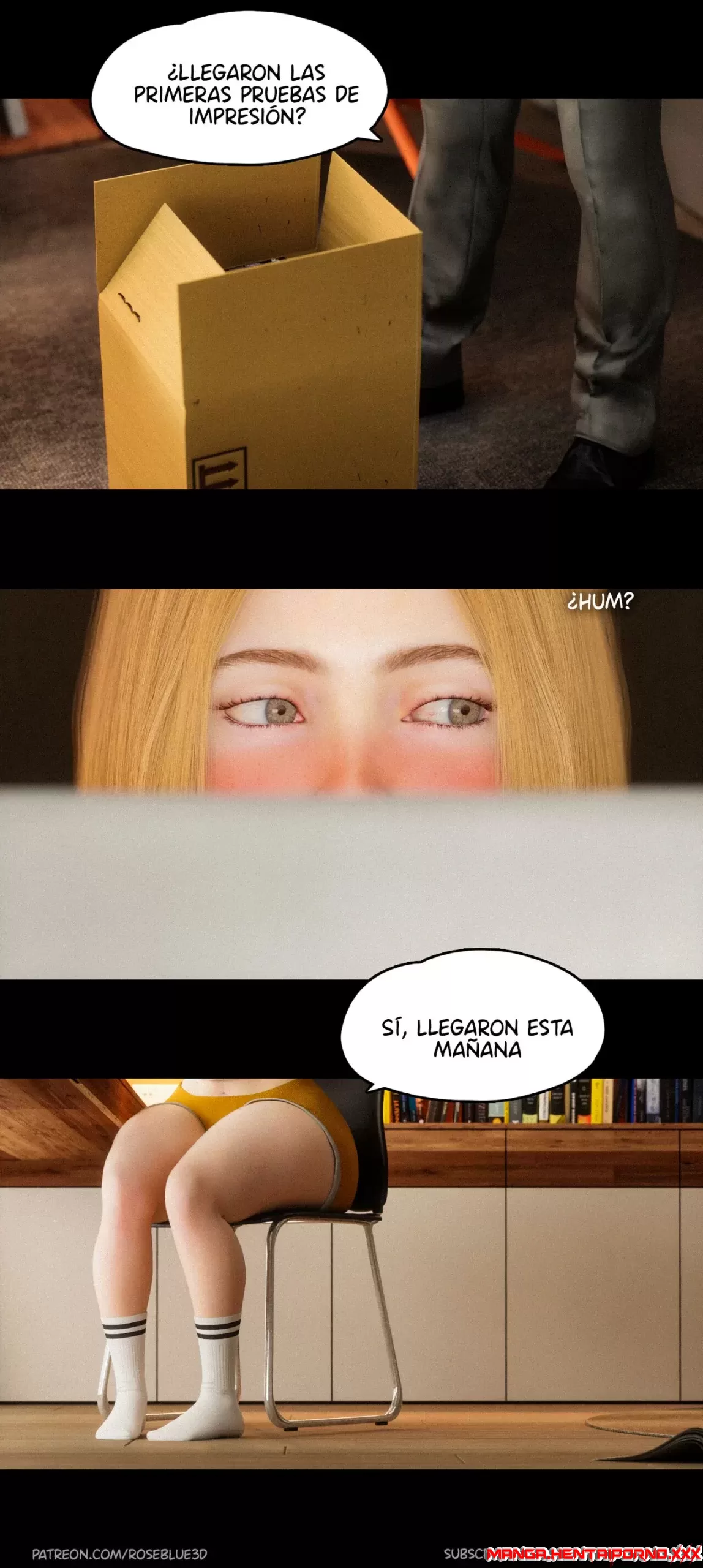 La Viuda de mi Vecina 21 – Comics 3D -COMICS en 3D