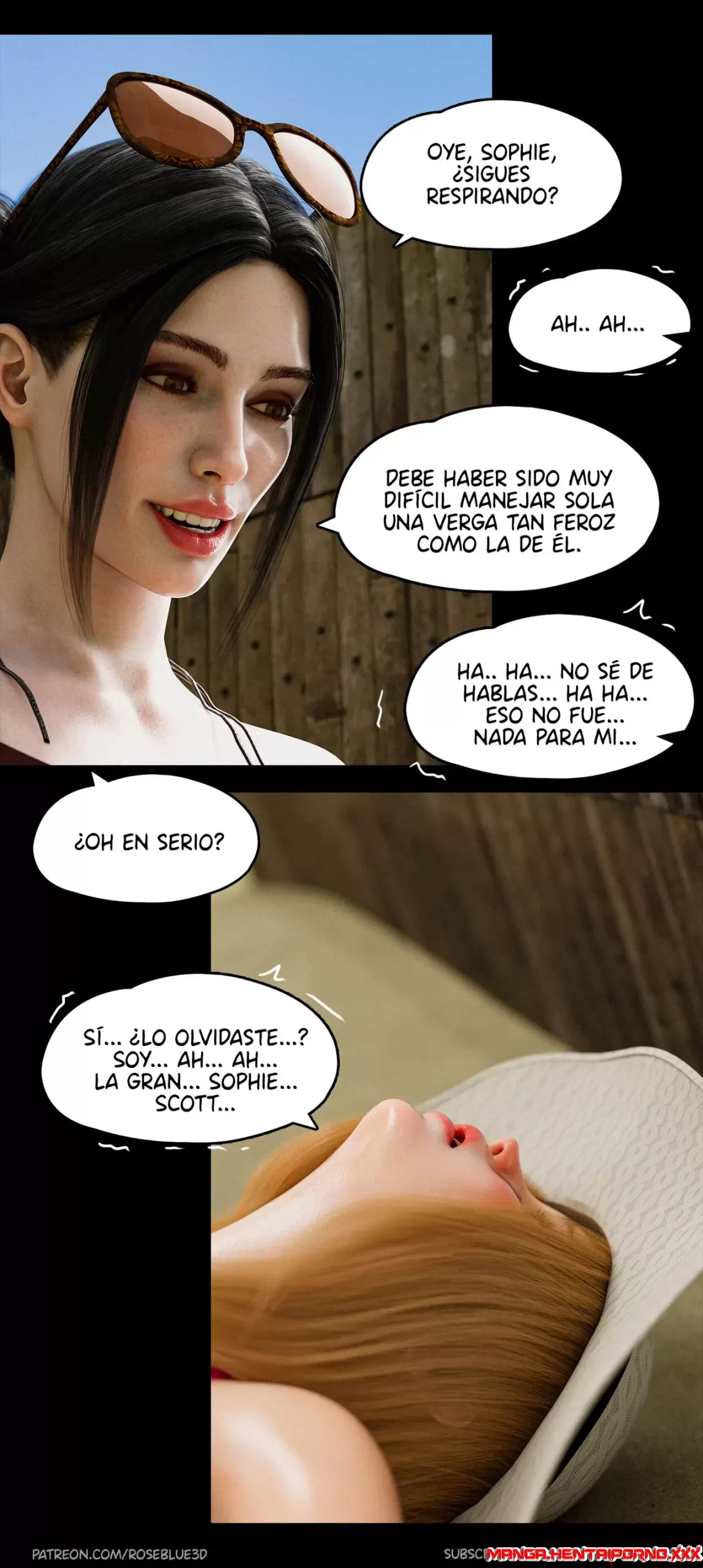 La Viuda de mi Vecina 21 – Comics 3D -COMICS en 3D