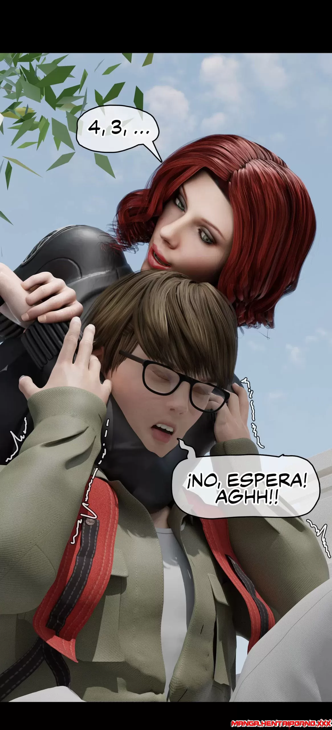 La Viuda de mi Vecina - Comics 3D -Avengers