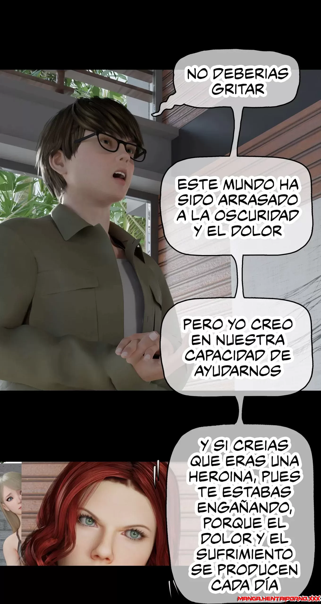La Viuda de mi Vecina - Comics 3D -Avengers