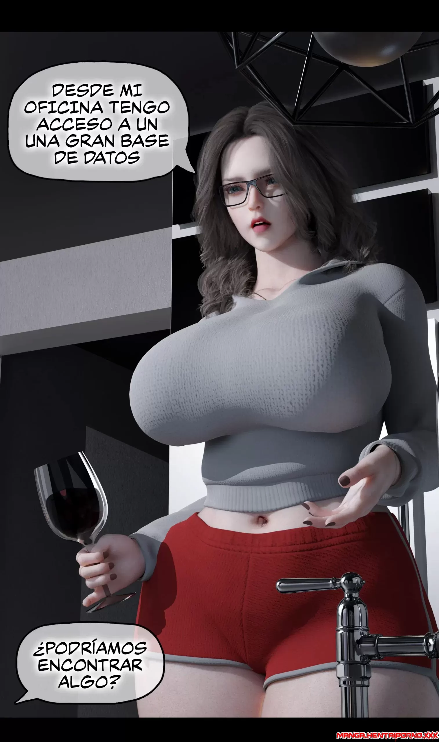 La Viuda de mi Vecina 2 – Comics 3D  -ANIME VARIADO