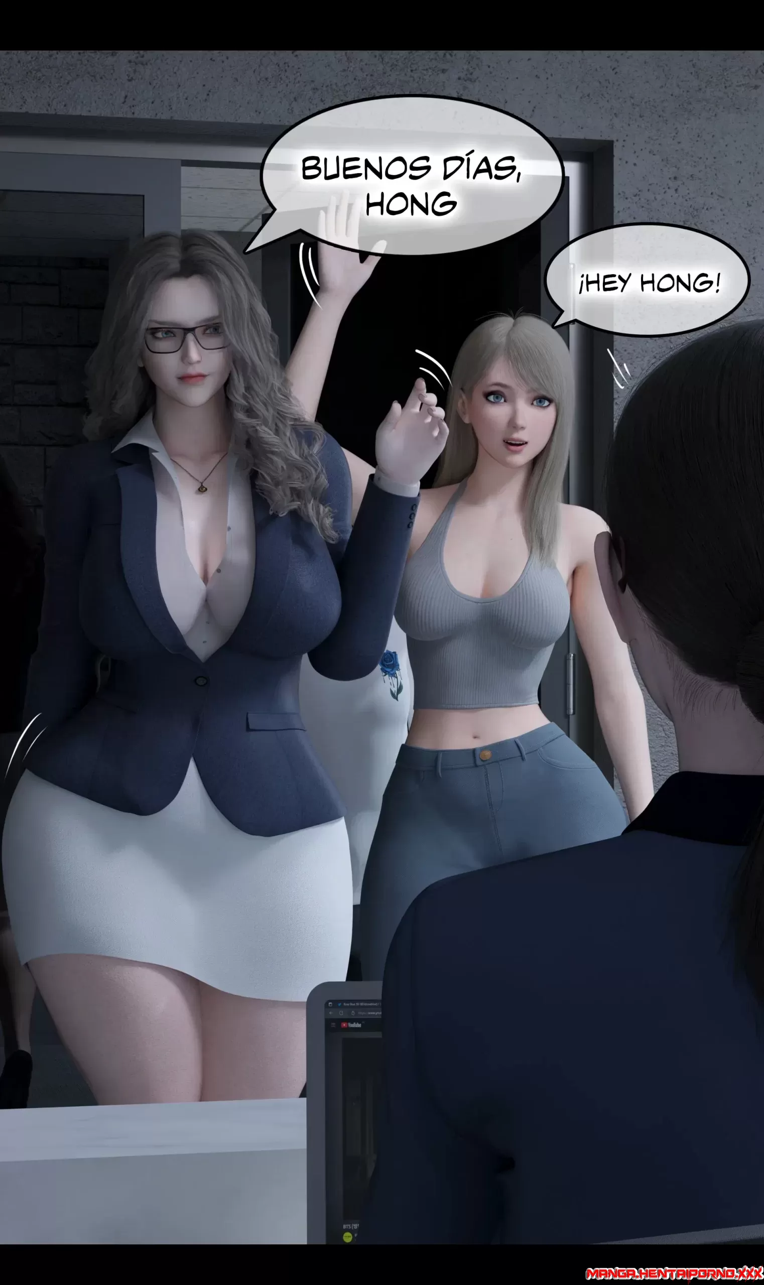 La Viuda de mi Vecina 2 – Comics 3D  -ANIME VARIADO