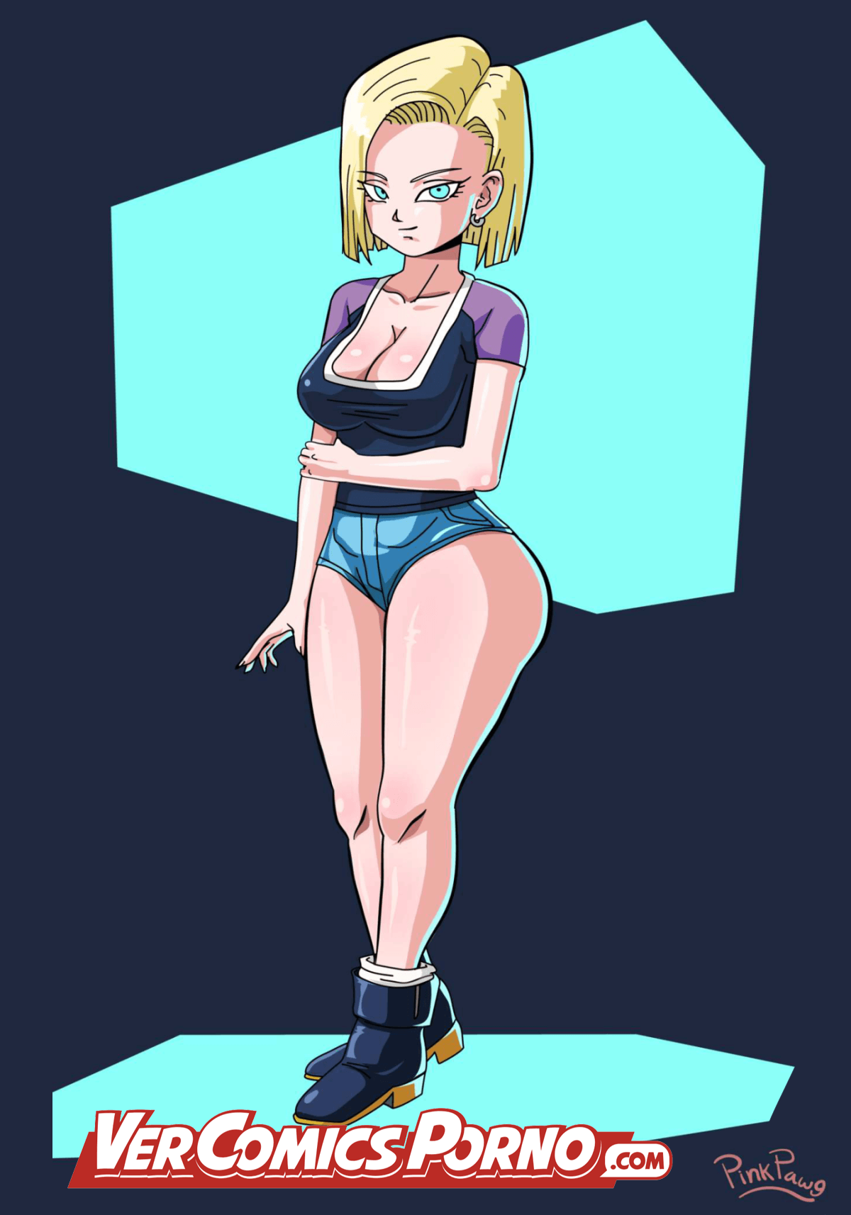 [Pink Pawg] Android 18 – The Goddess Wife (Dragon Ball Super) [Spanish]_00