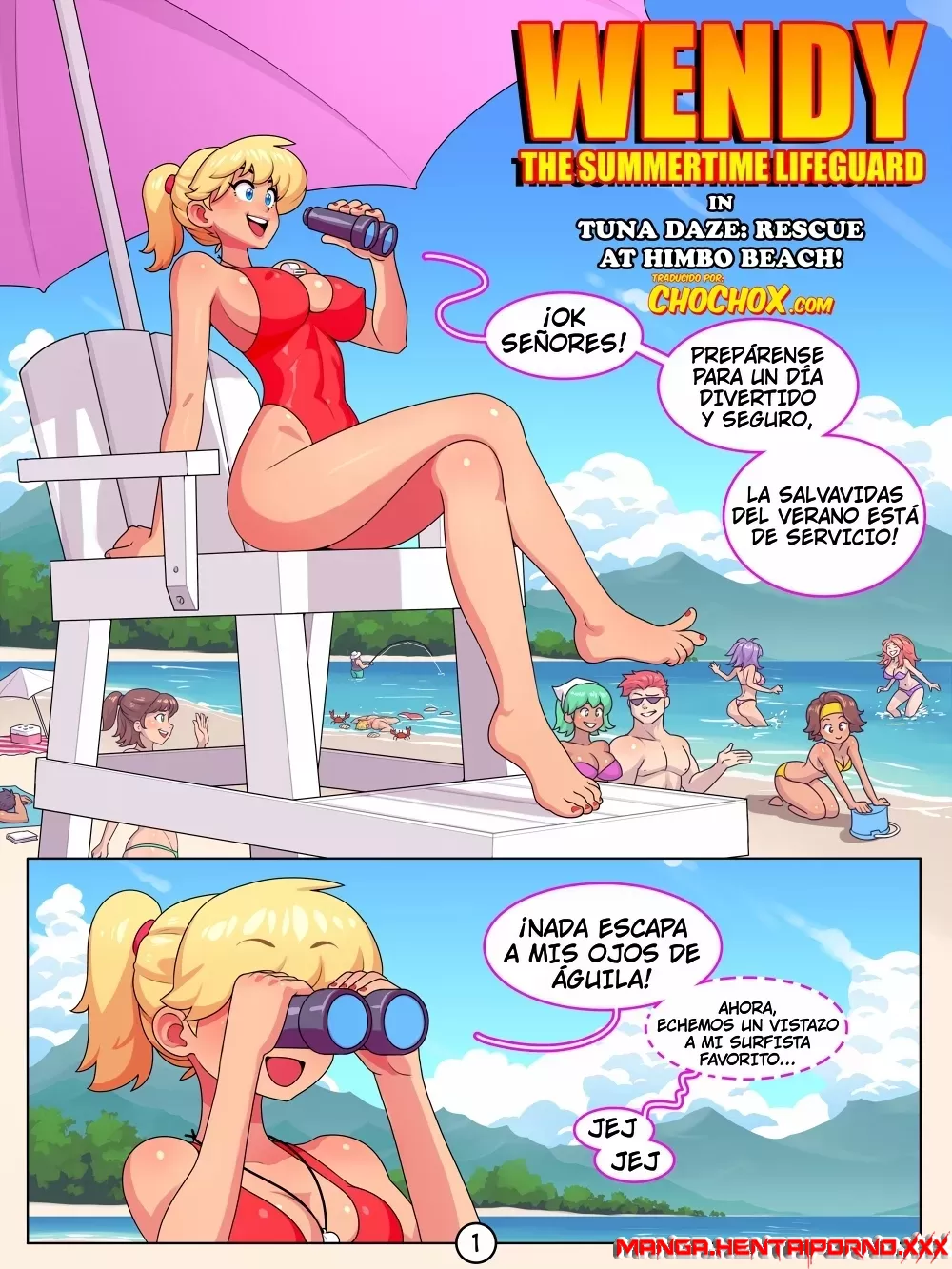 Wendy the Summertime Lifeguard — RoninDude_00
