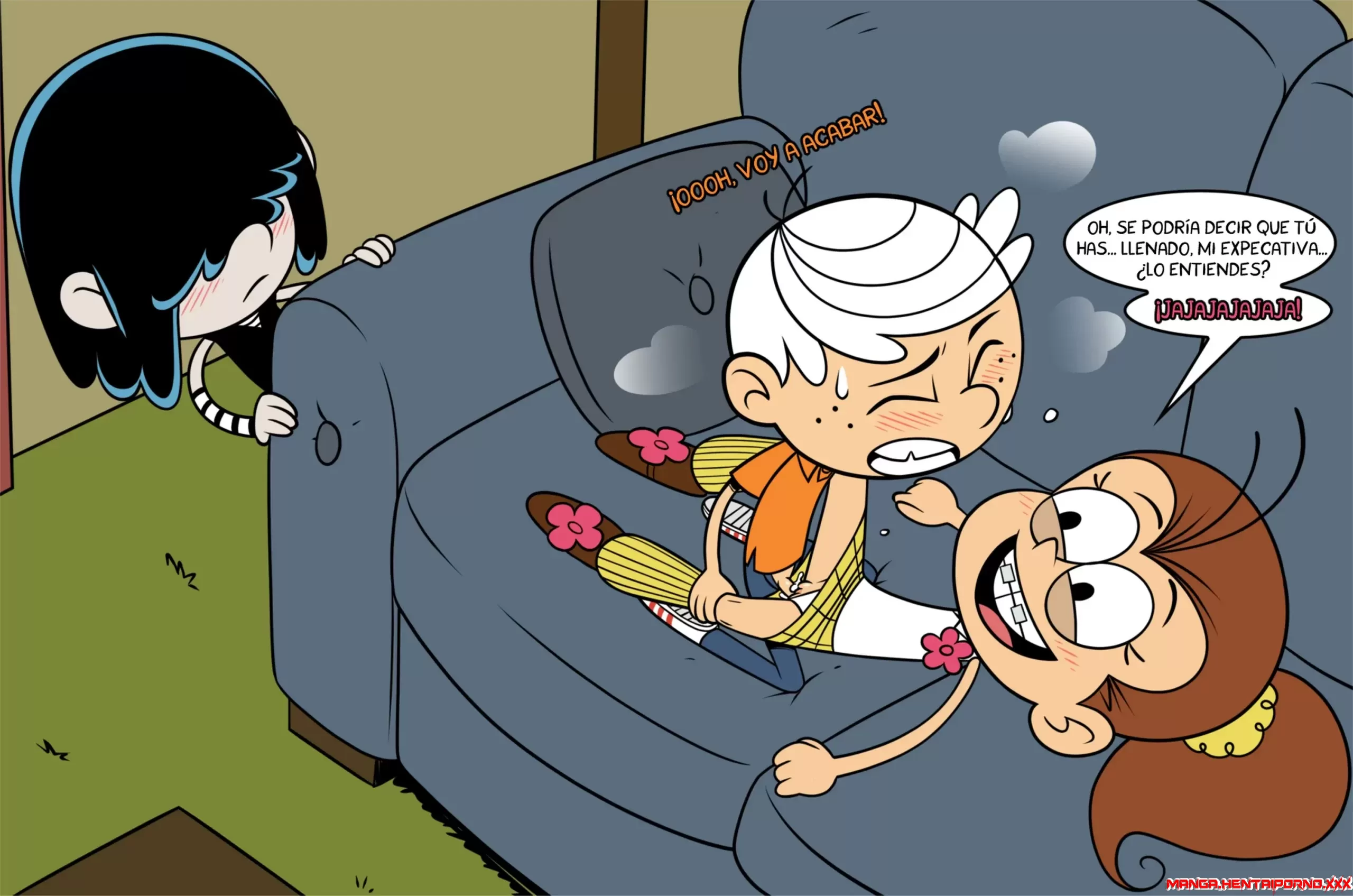 Una verdadera familia ruidosa -MANGA HENTAI
