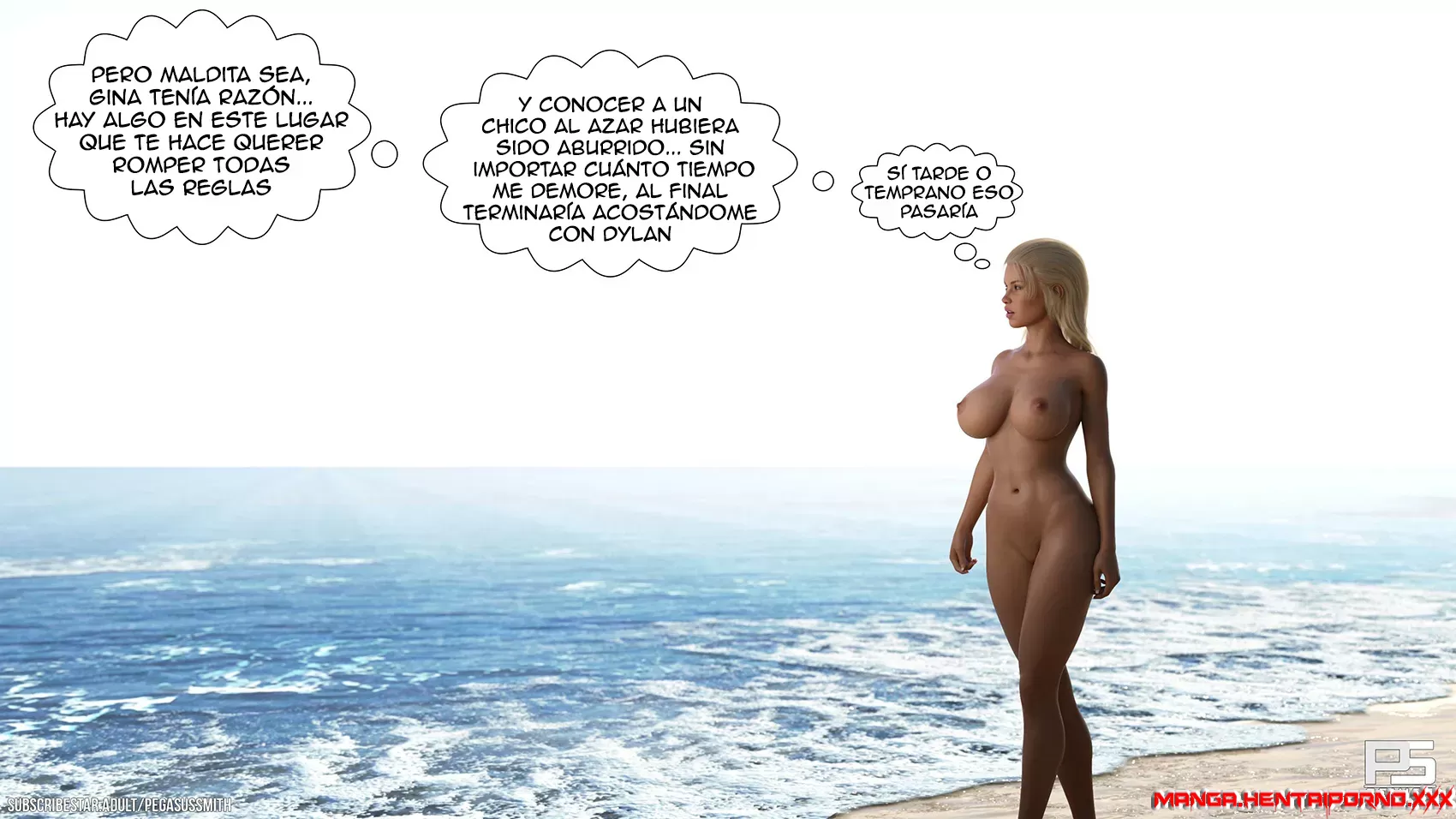 AU NATUREL – Complejo Nudista parte 11 -COMICS en 3D
