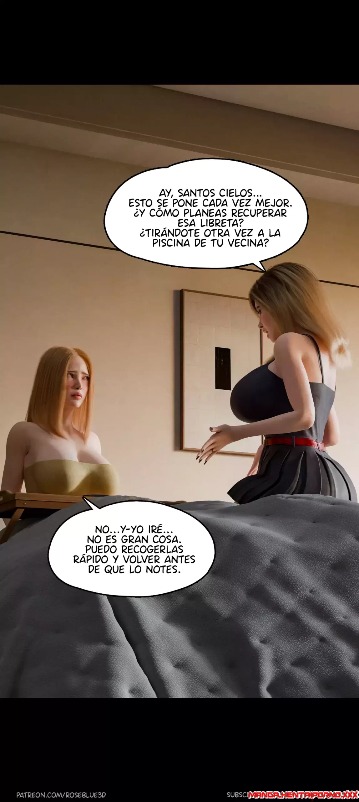La Viuda de mi Vecina 35 – Comics 3D -COMICS en 3D