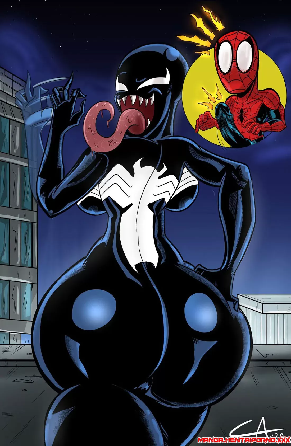Thicc VENOM -Hombre Araña