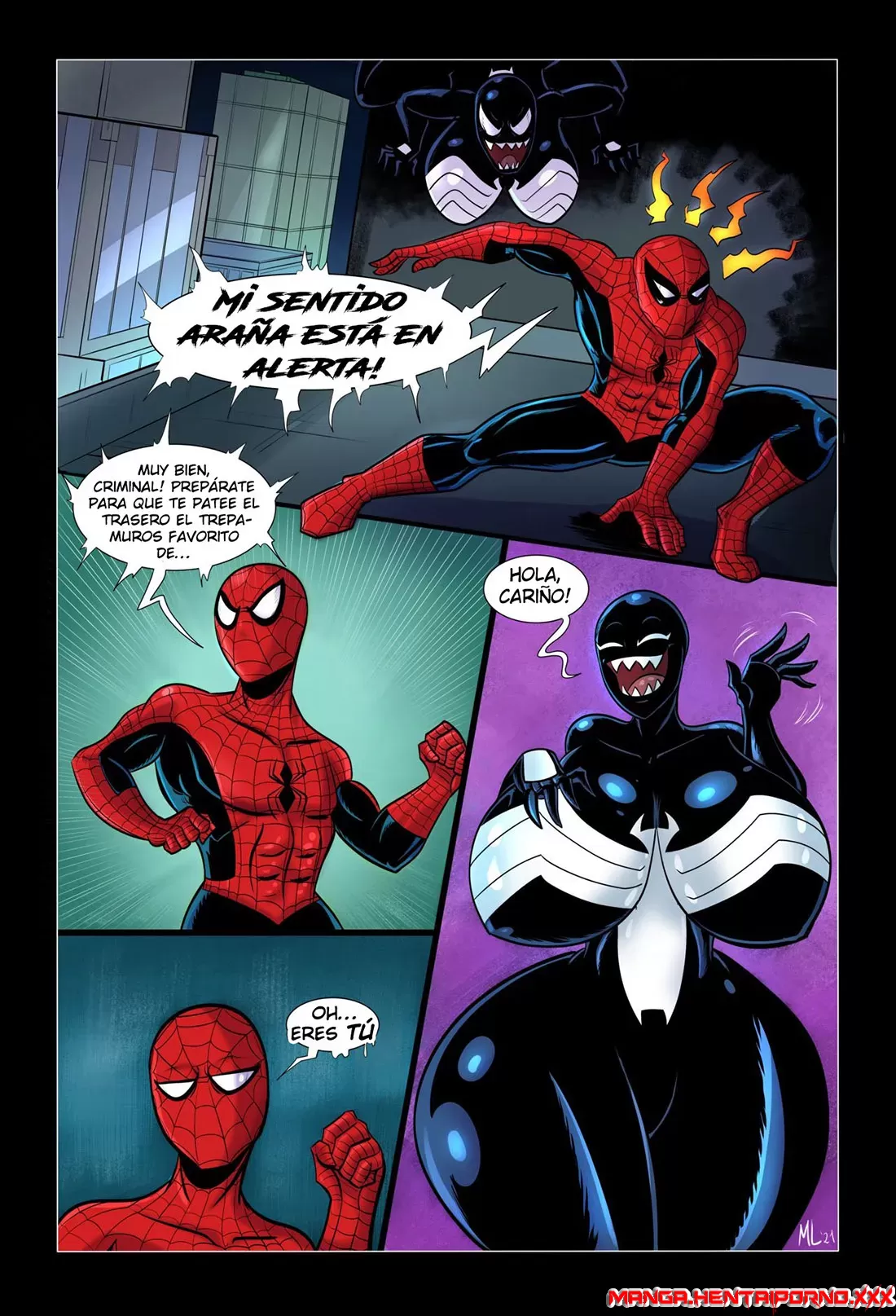 Thicc VENOM -Hombre Araña