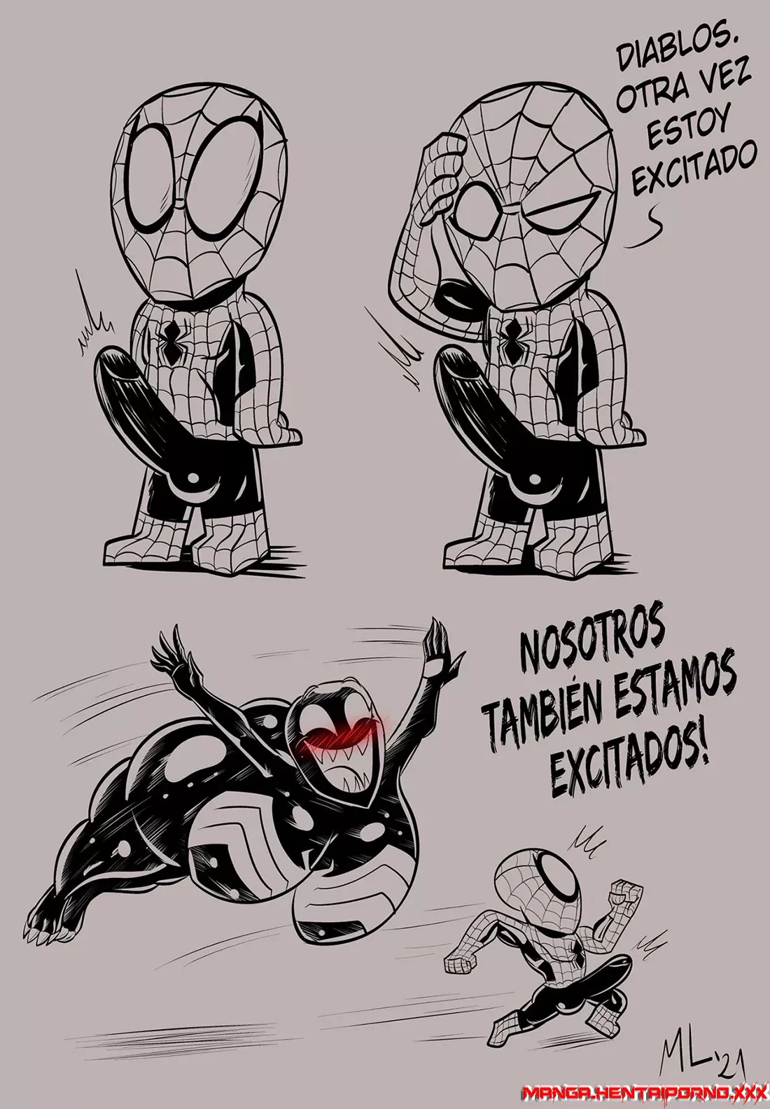 Thicc VENOM -Hombre Araña