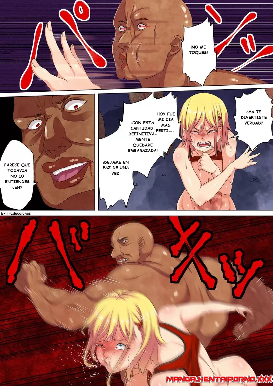 Sara la Valiente Heroína es Golpeada Violada -MANGA HENTAI