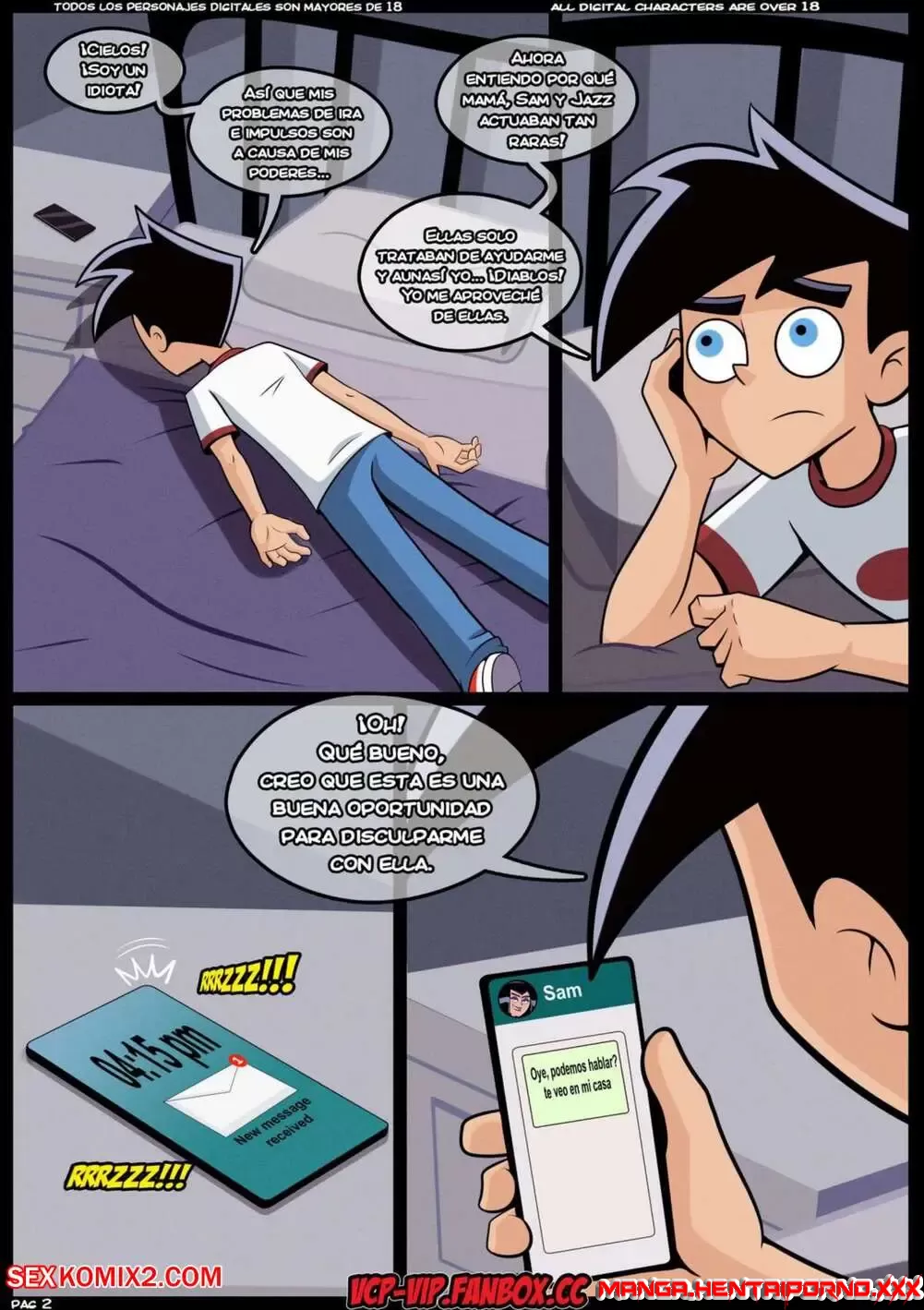 Pubertad Fantasma 4 ( Danny Phantom) -Danny Phantom