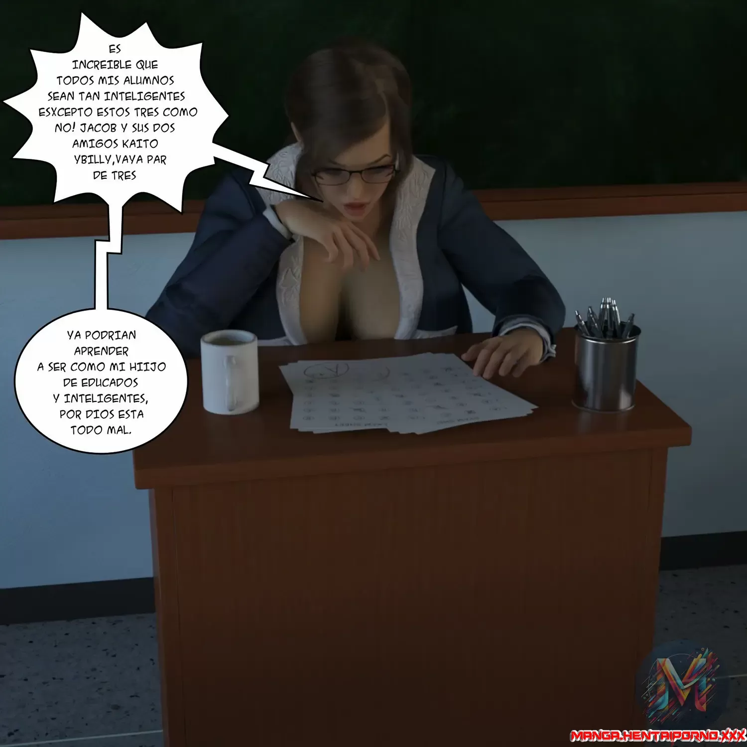 Clases EXTRAESCOLARES parte 1 -COMICS en 3D