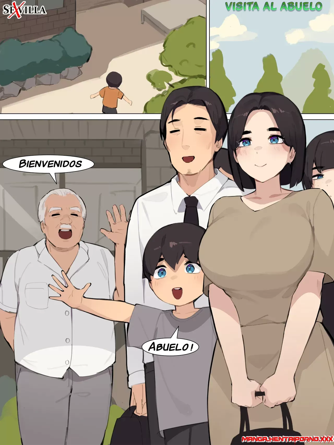 VISITA AL ABUELO 
