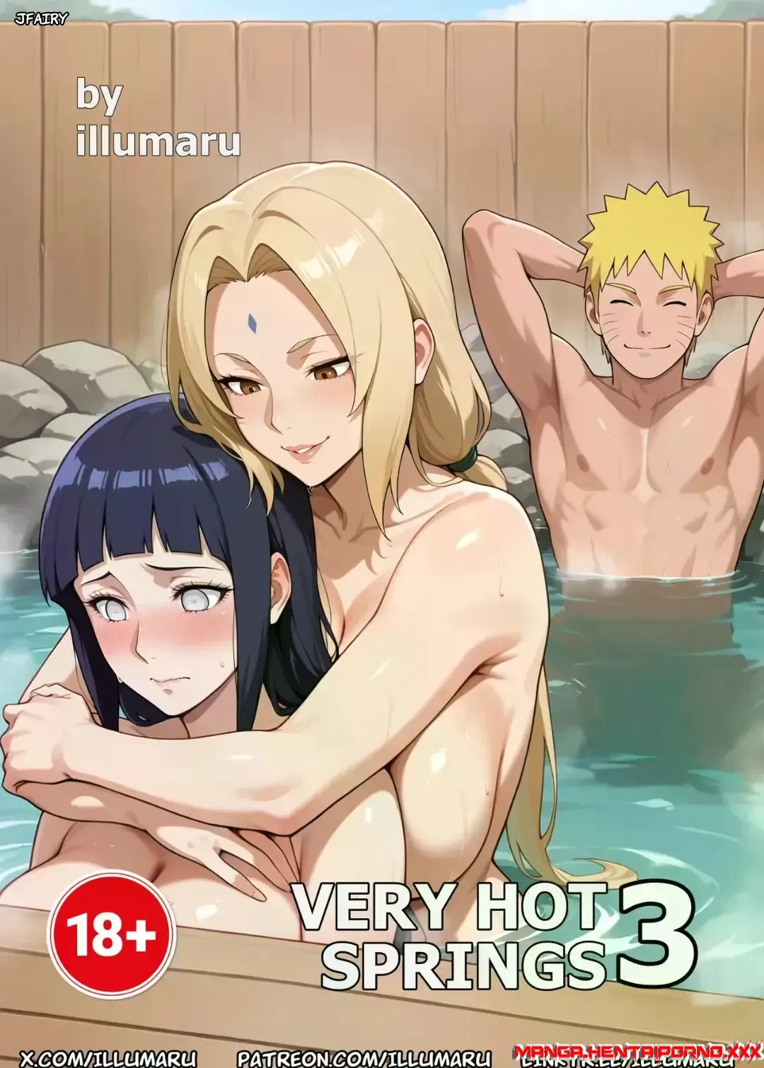 Aguas termales muy calientes parte 3 (Naruto)