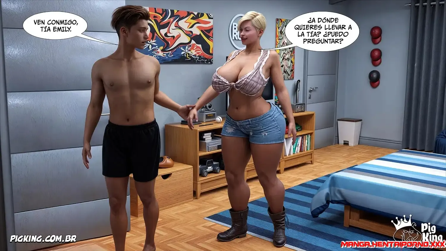 CAROLINE parte 14 -COMICS en 3D