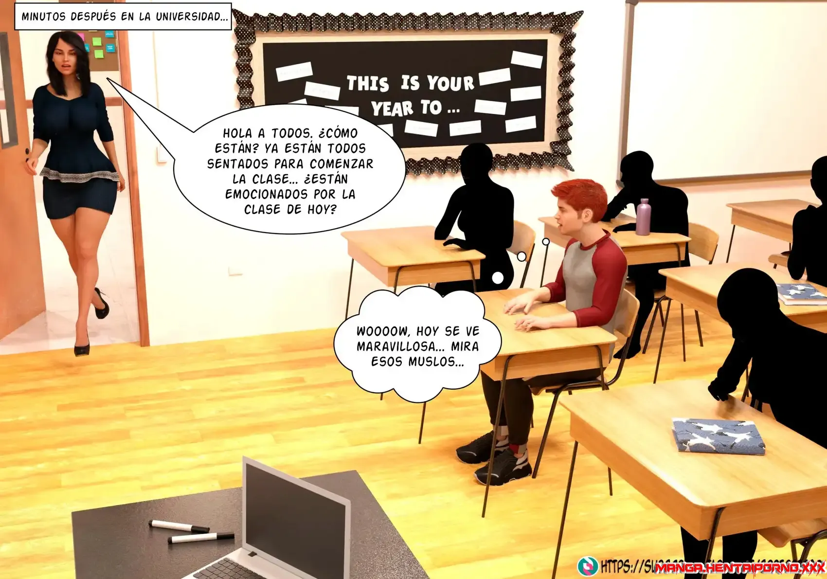 Mi Maestra es mi Madrastra parte 2 -COMICS en 3D