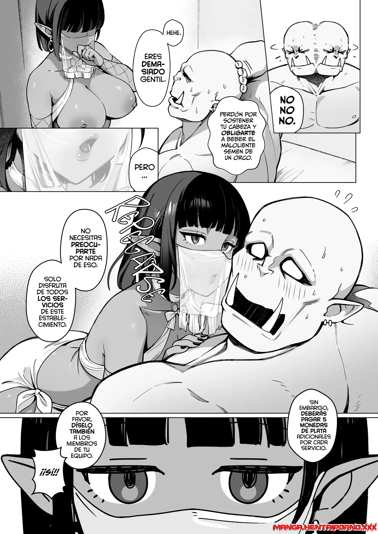 El Orco Virgen Elige a una Elfa Oscura -ANIME VARIADO