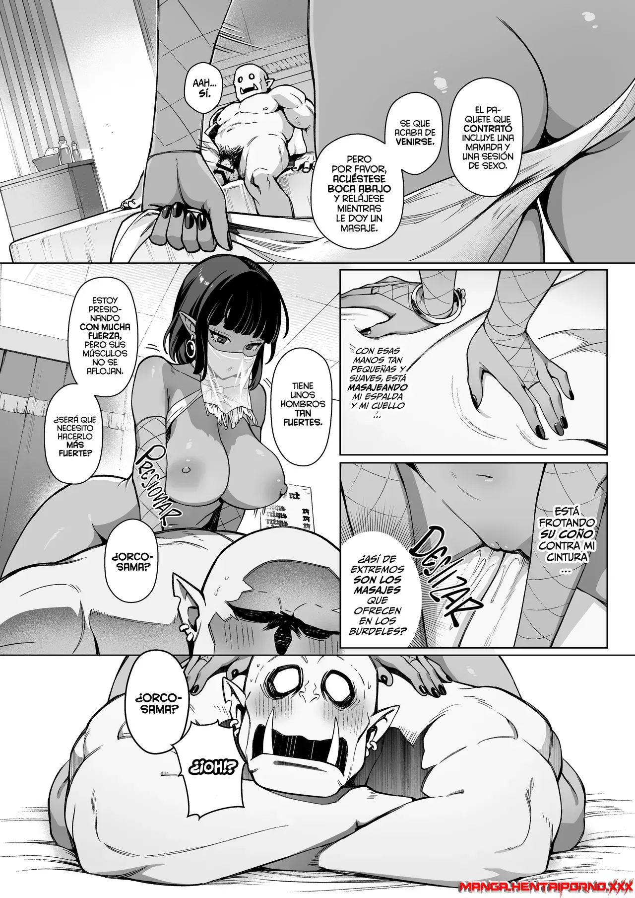 El Orco Virgen Elige a una Elfa Oscura -ANIME VARIADO