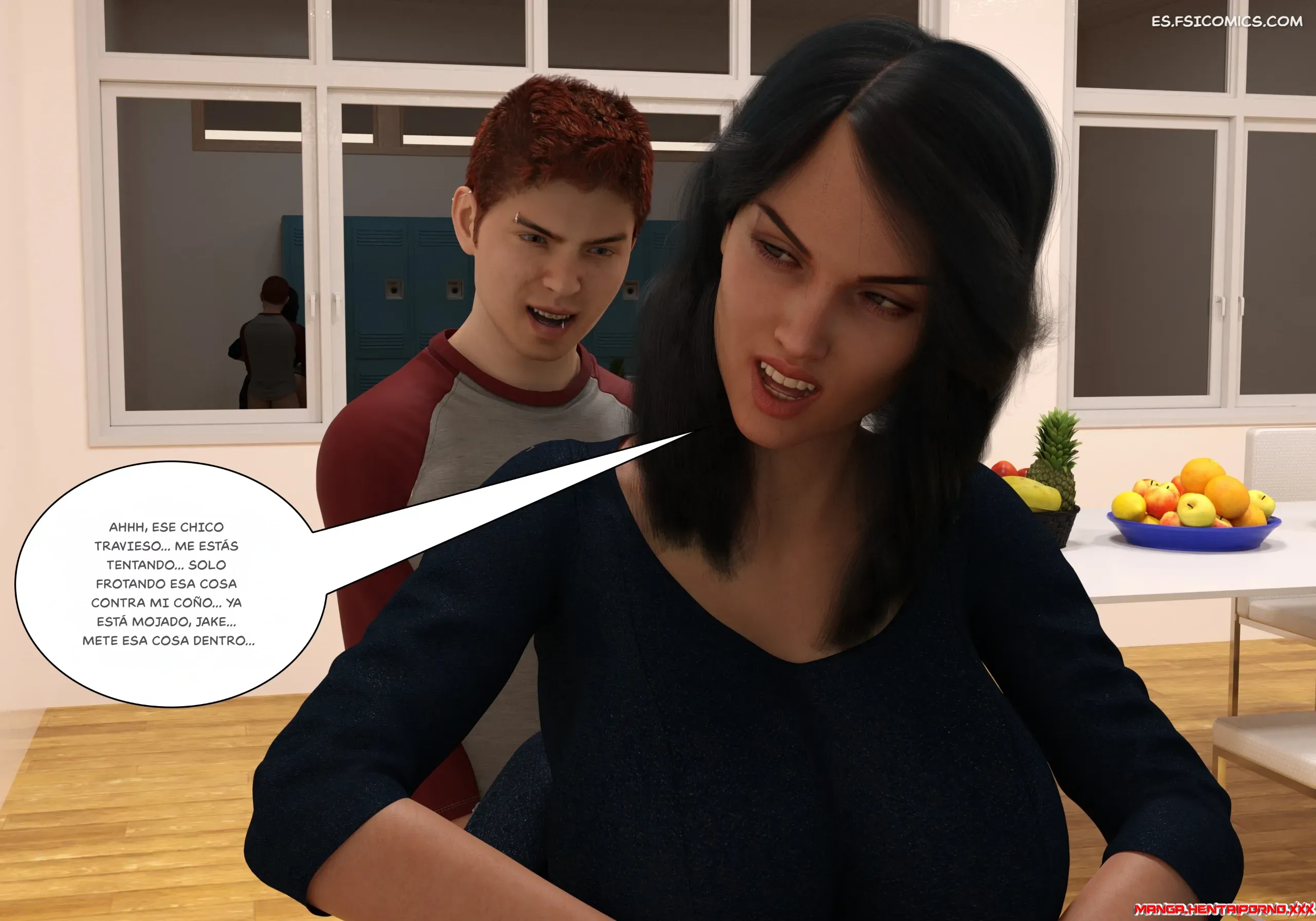 Mi Maestra es mi Madrastra parte 2 - COMICS en 3D - comics porno