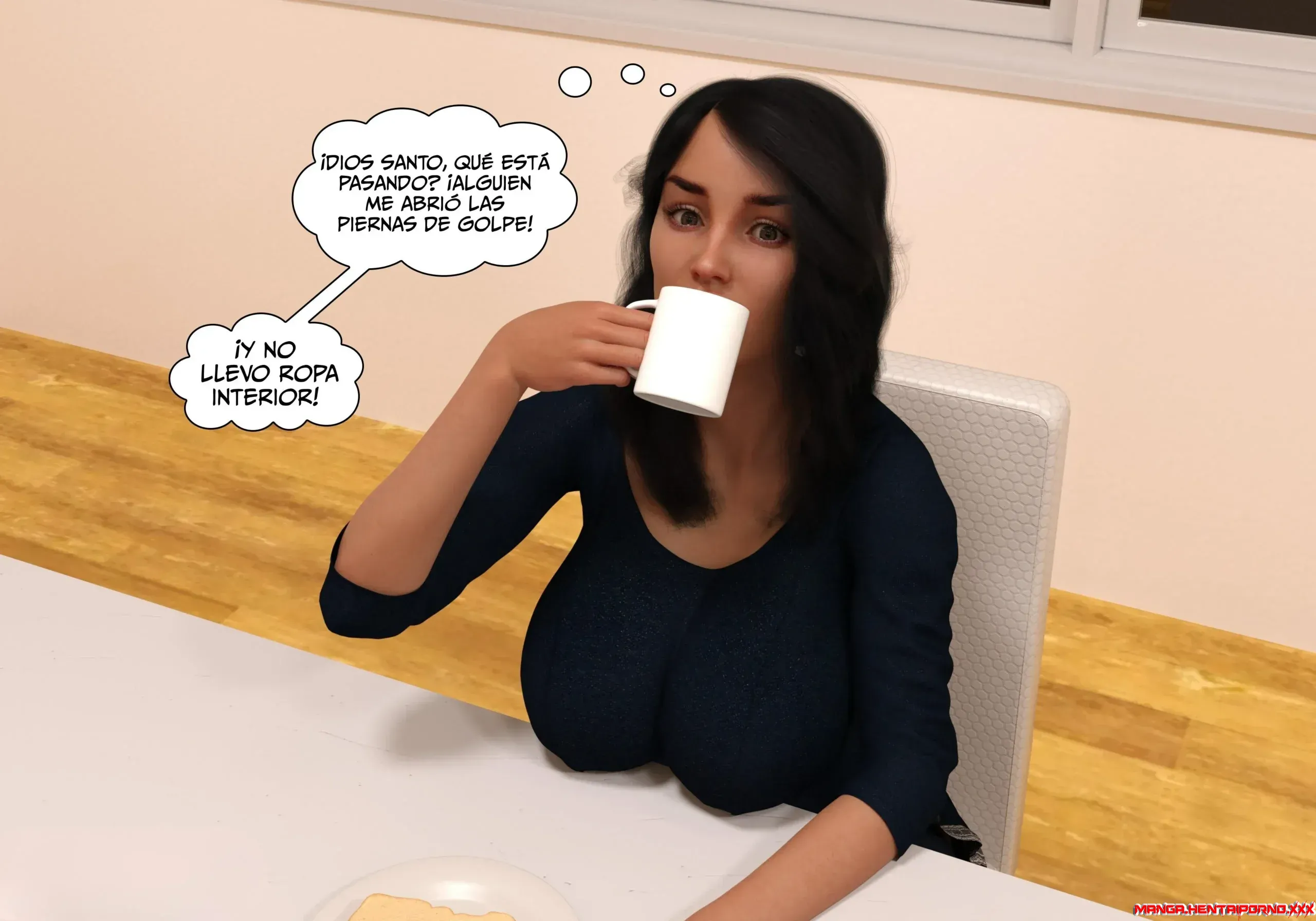 Mi Maestra es mi Madrastra parte 2 - COMICS en 3D - comics porno