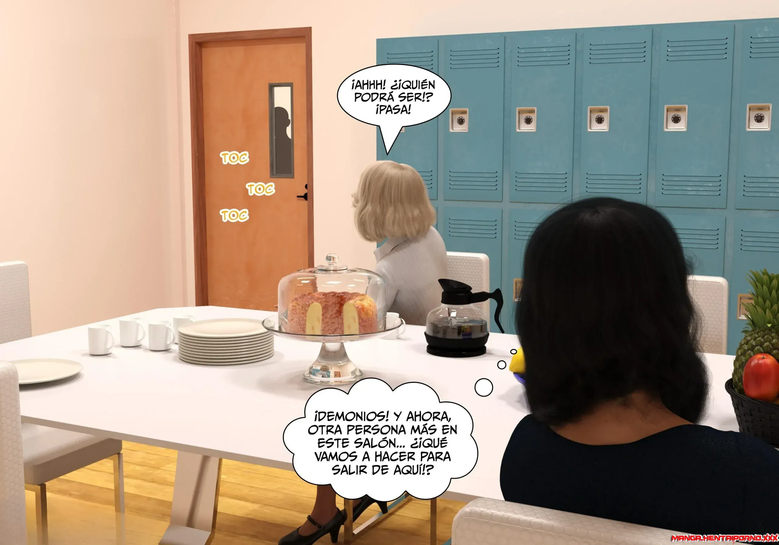 Mi Maestra es mi Madrastra parte 2 - COMICS en 3D - comics porno
