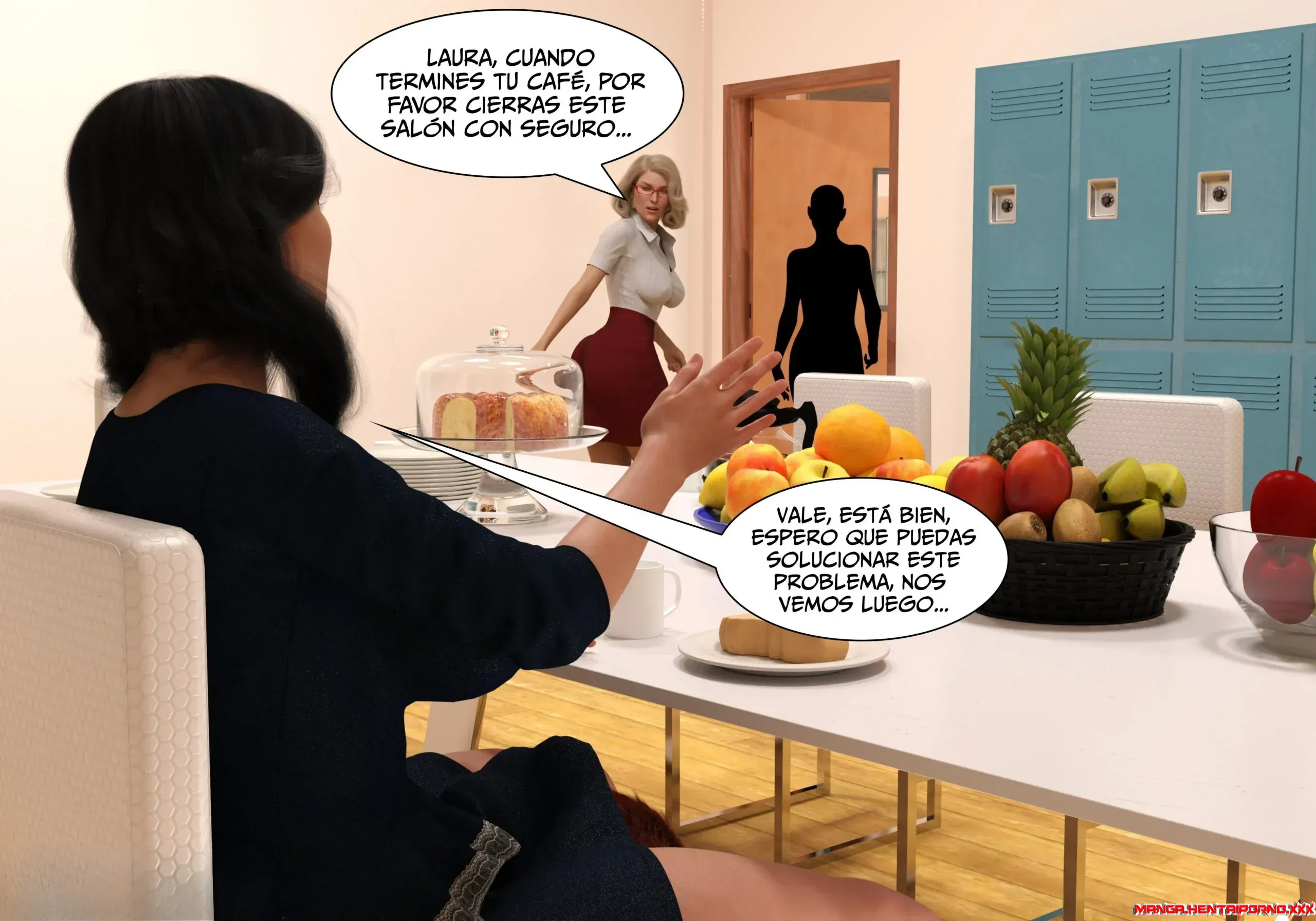 Mi Maestra es mi Madrastra parte 2 - COMICS en 3D - comics porno