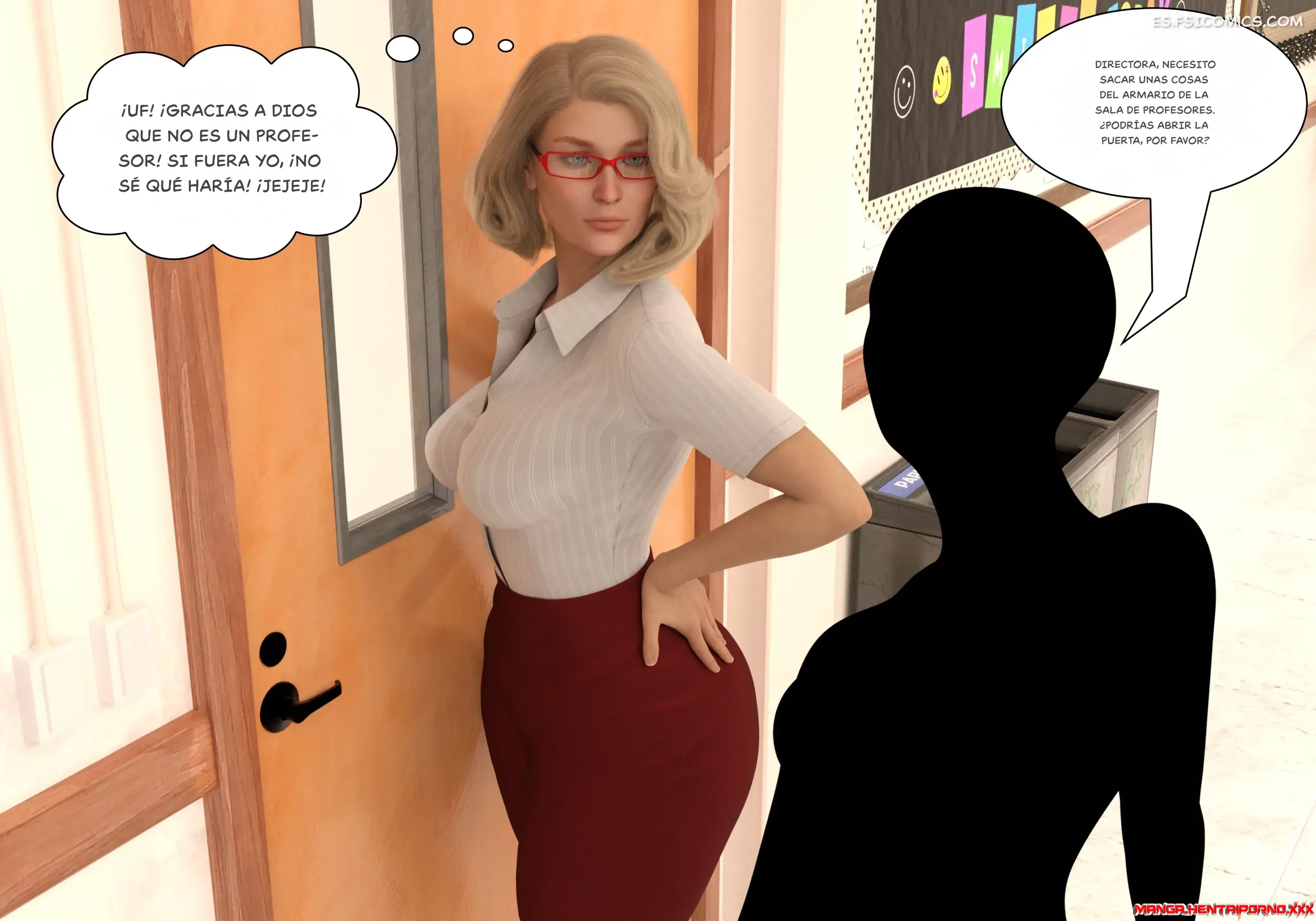 Mi Maestra es mi Madrastra parte 2 - COMICS en 3D - comics porno