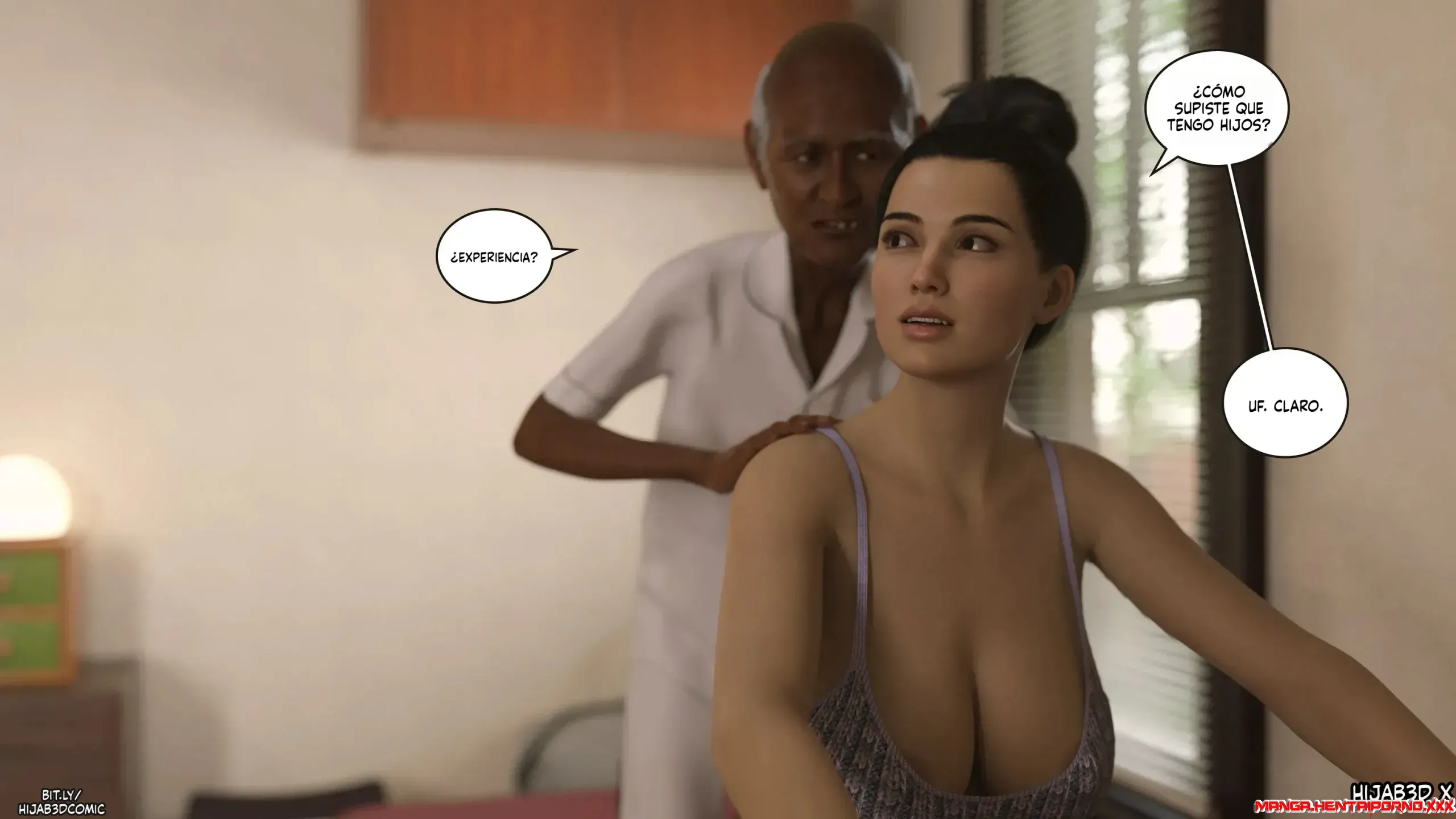 El masajista Parte 7 -COMICS en 3D