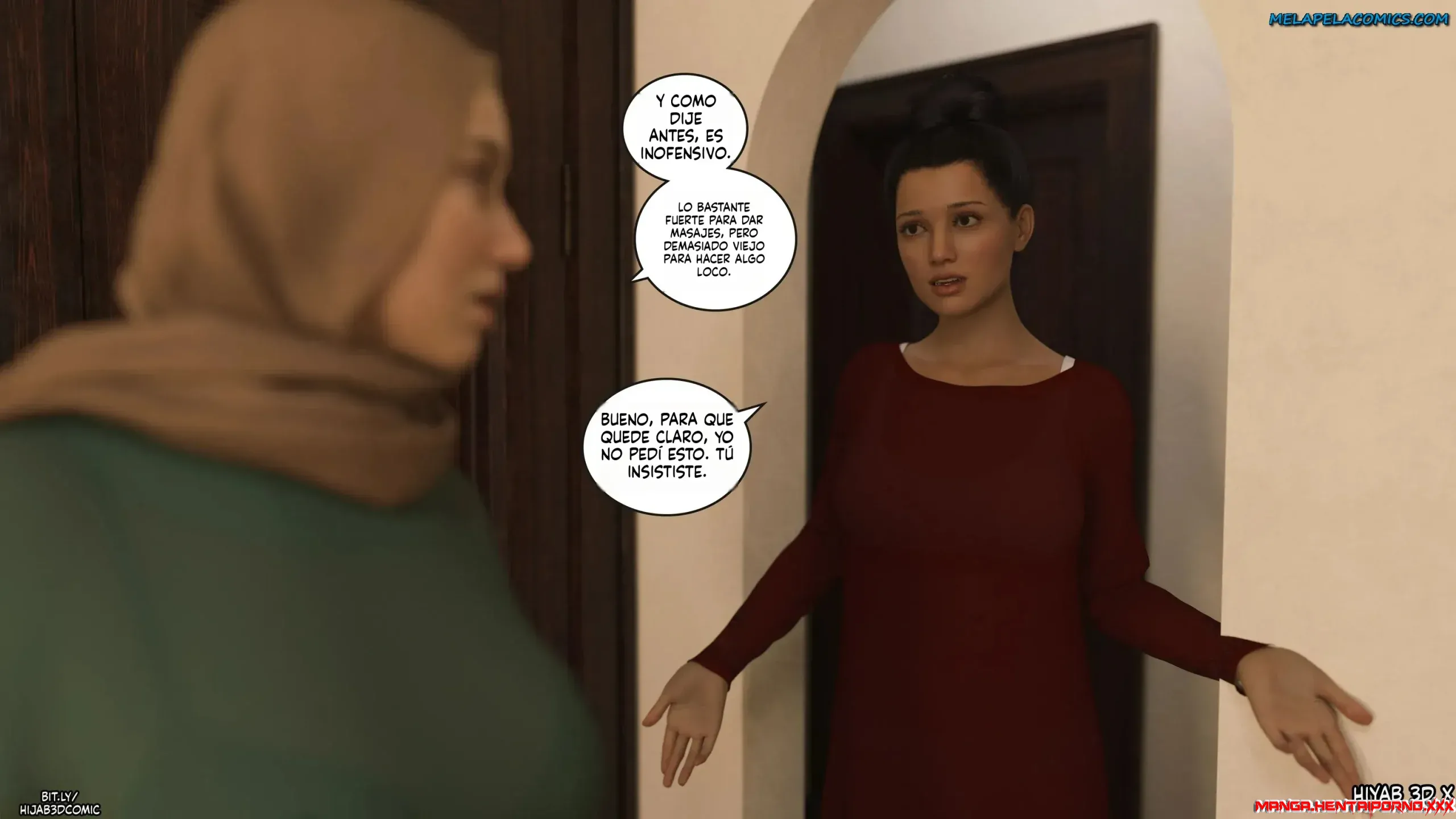El masajista Parte 7 -COMICS en 3D