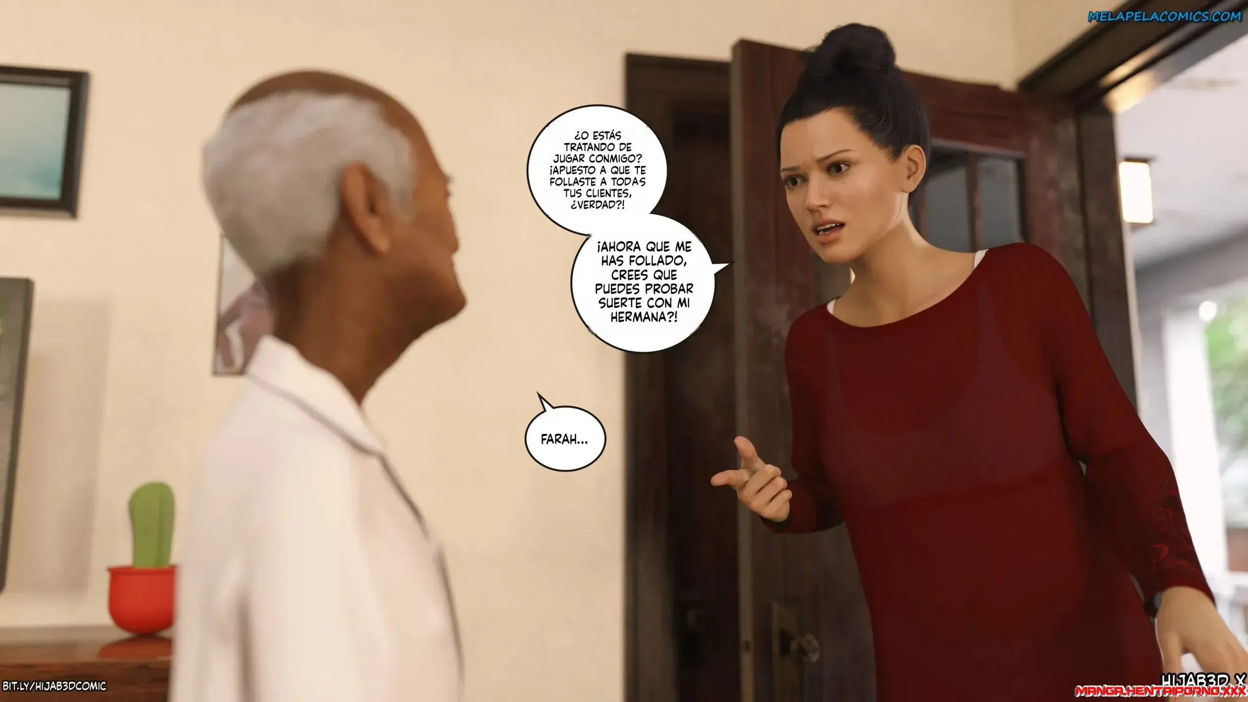 El masajista Parte 7 -COMICS en 3D