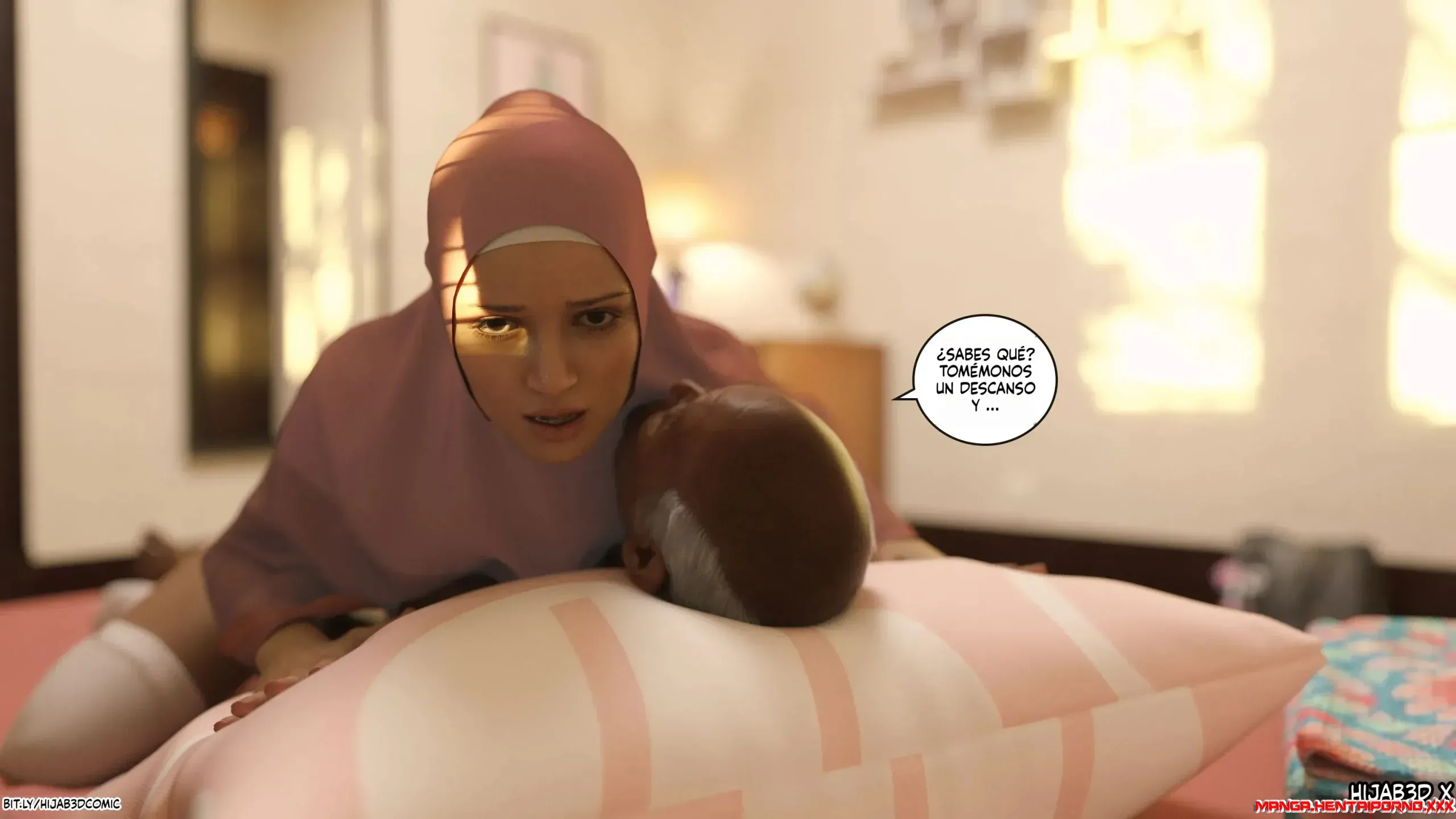 El masajista Parte 7 -COMICS en 3D