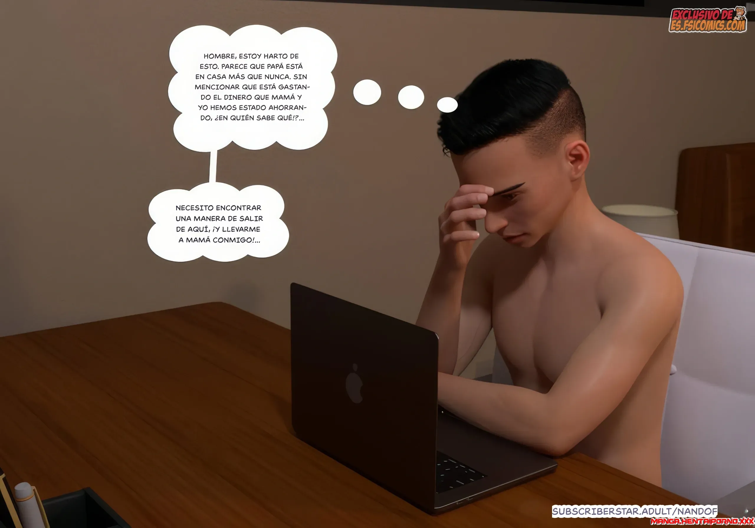 Mi Mama es mi estrella porno parte 11 - COMICS en 3D - comics porno