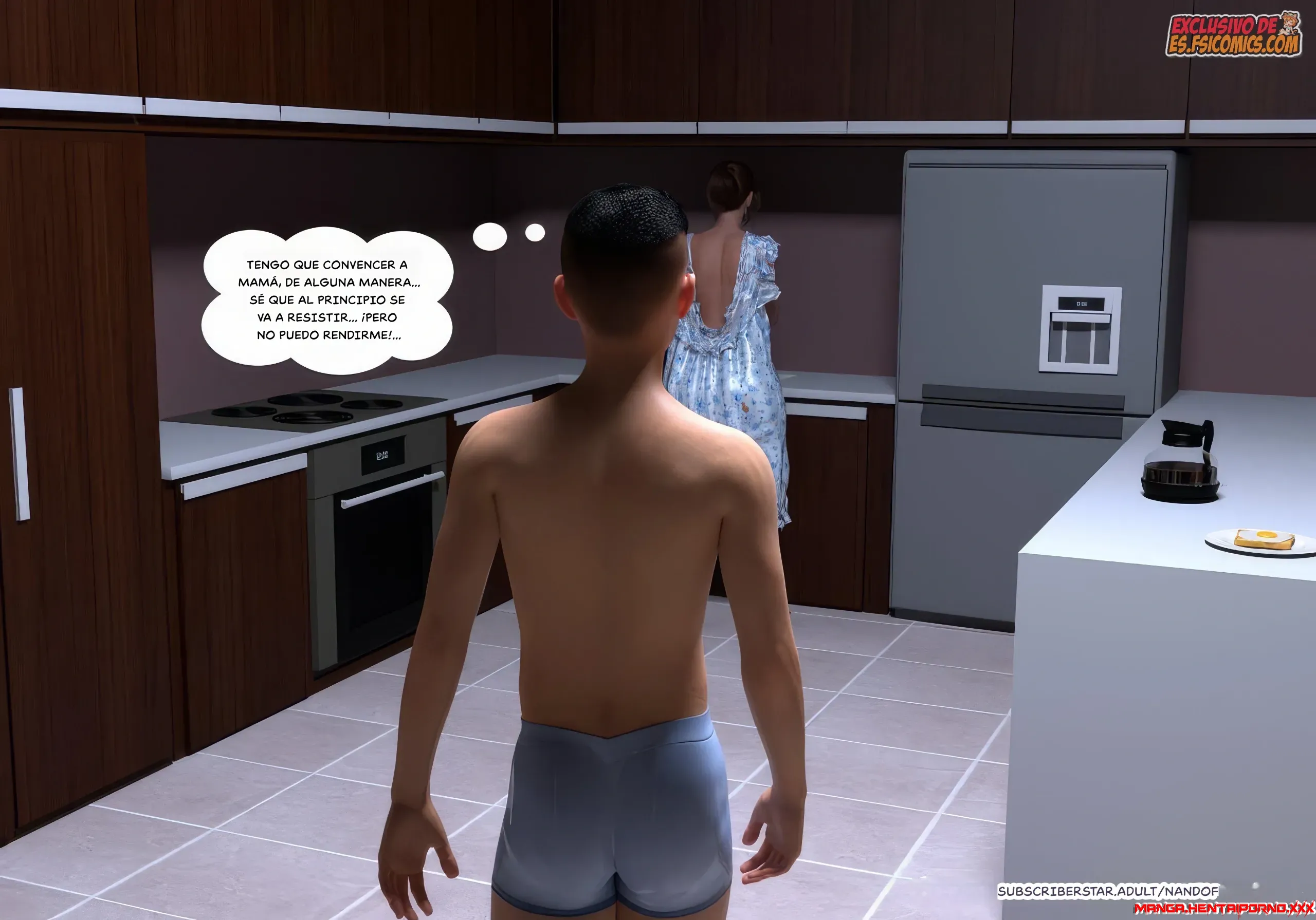 Mi Mama es mi estrella porno parte 11 - COMICS en 3D - comics porno