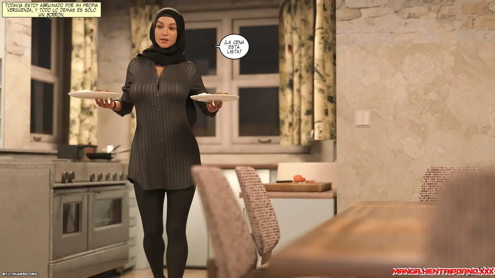 ALFA Parte 3 - HIJAB3Dx -COMICS en 3D