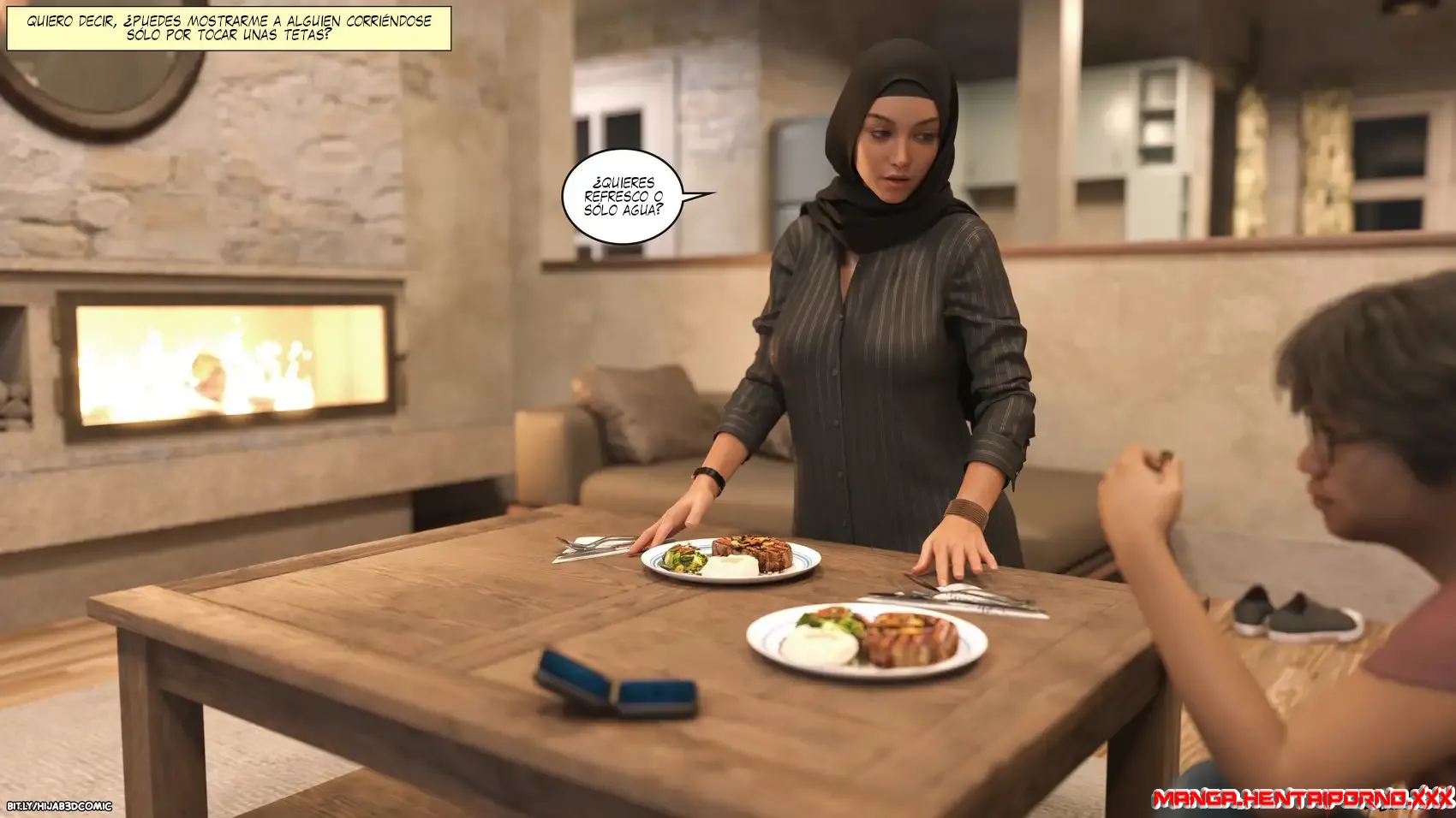ALFA Parte 3 - HIJAB3Dx -COMICS en 3D
