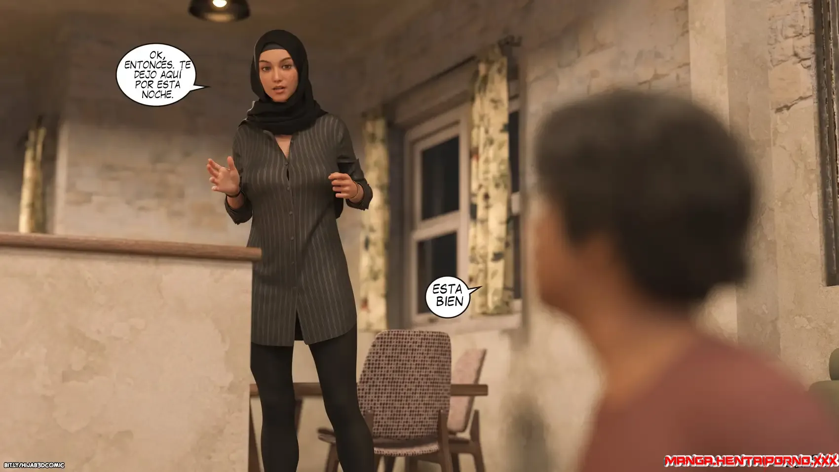 ALFA Parte 3 - HIJAB3Dx -COMICS en 3D