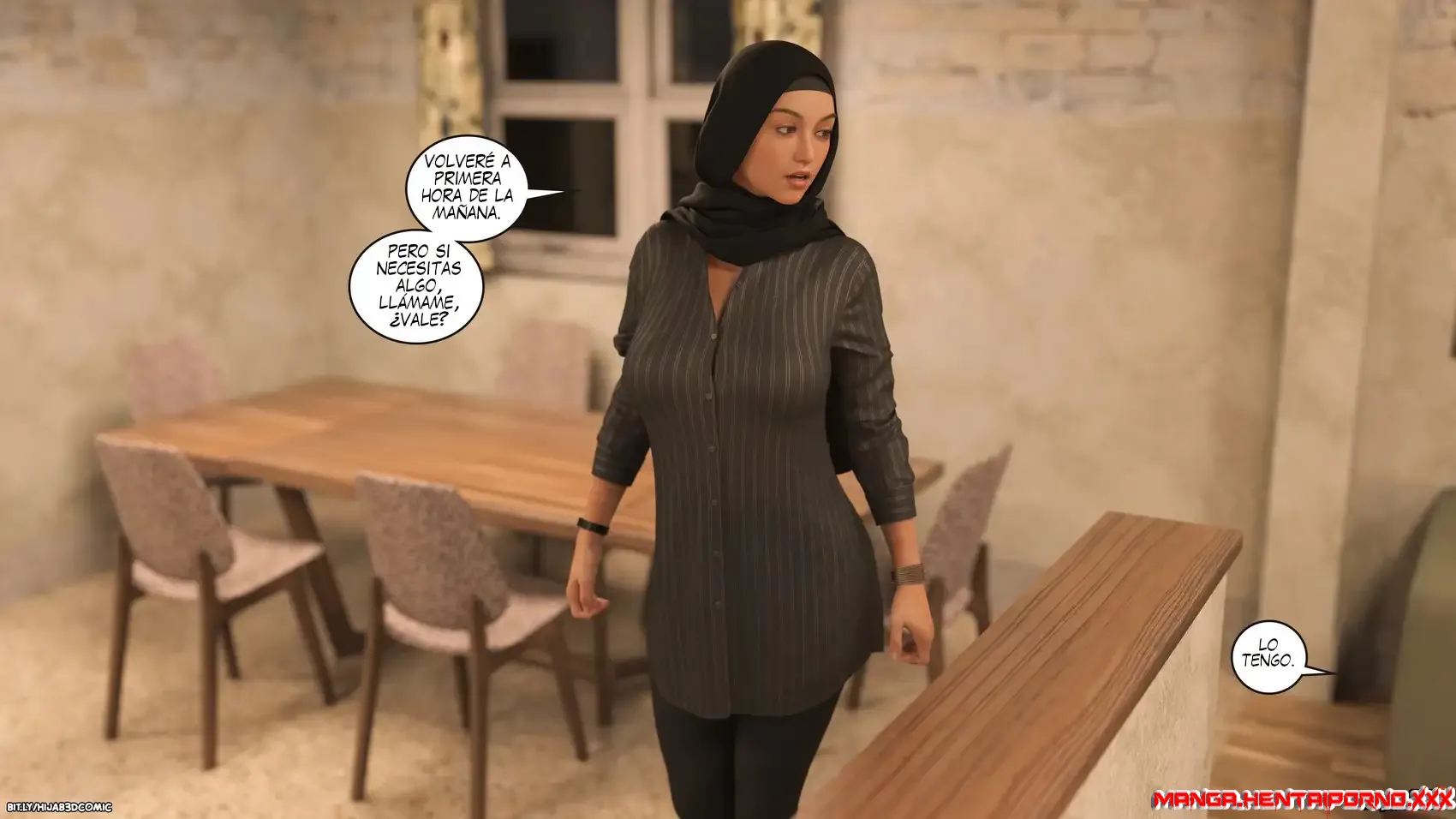ALFA Parte 3 - HIJAB3Dx -COMICS en 3D
