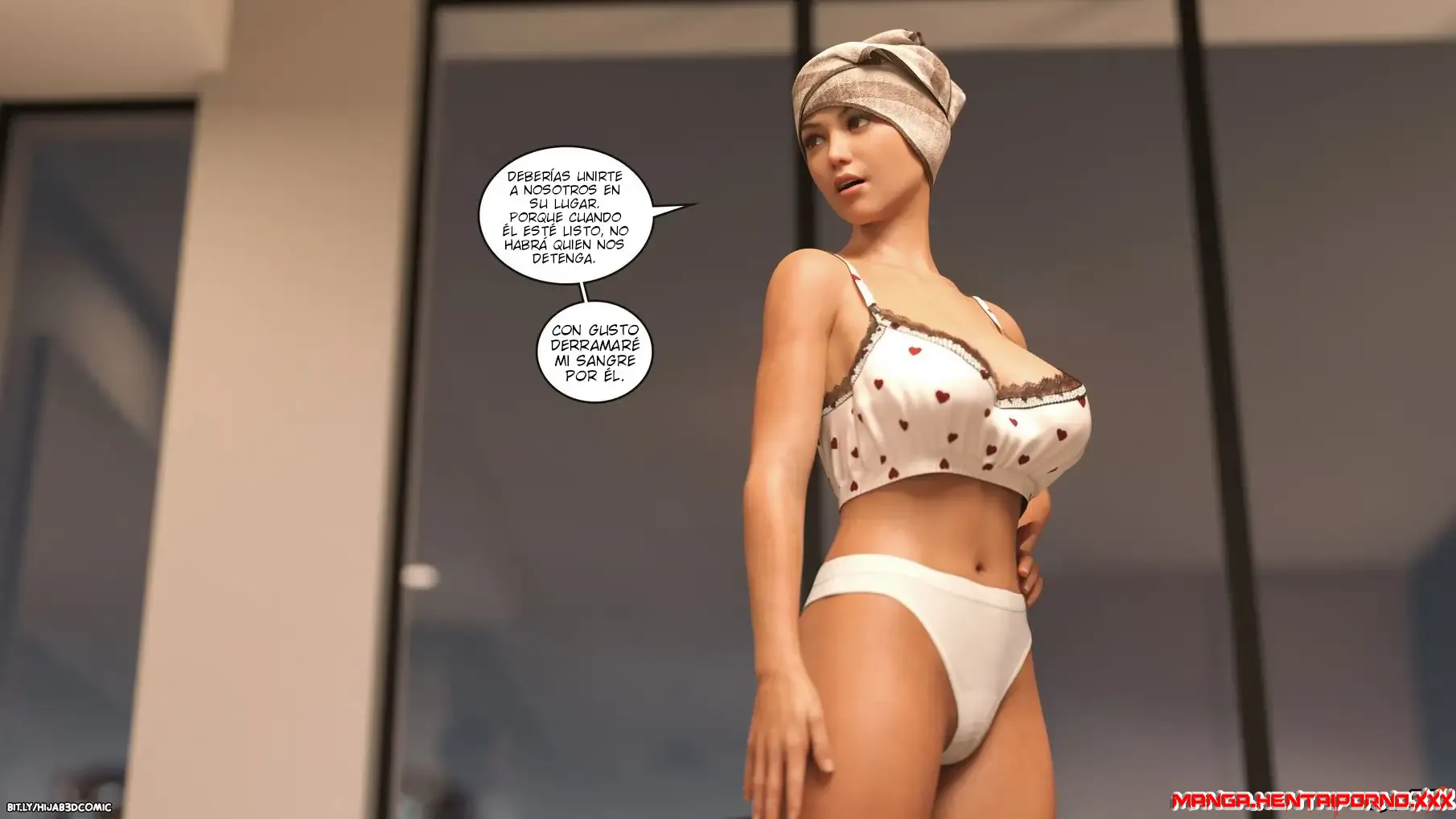 ALFA Parte 3 - HIJAB3Dx -COMICS en 3D