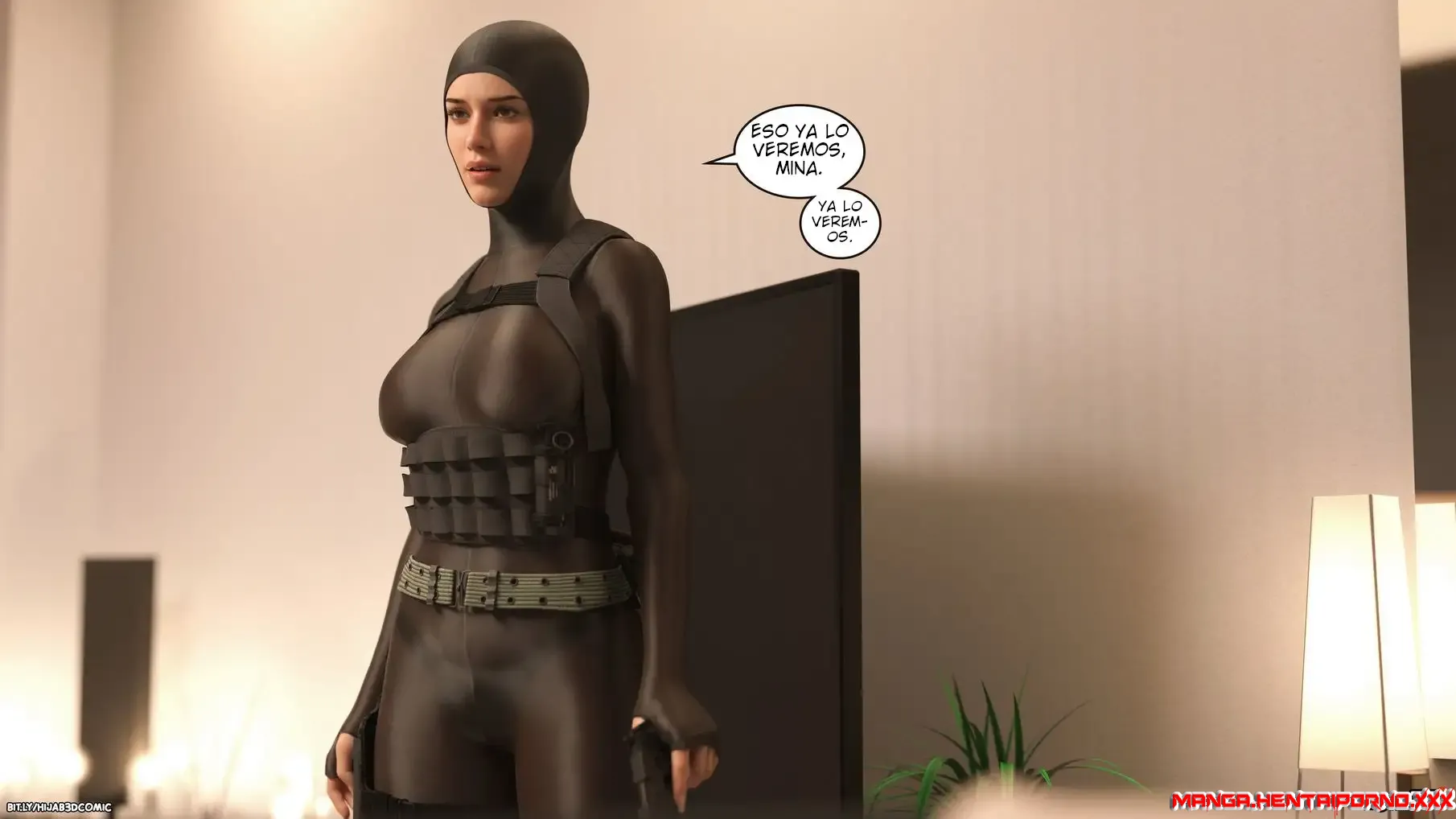 ALFA Parte 3 - HIJAB3Dx -COMICS en 3D