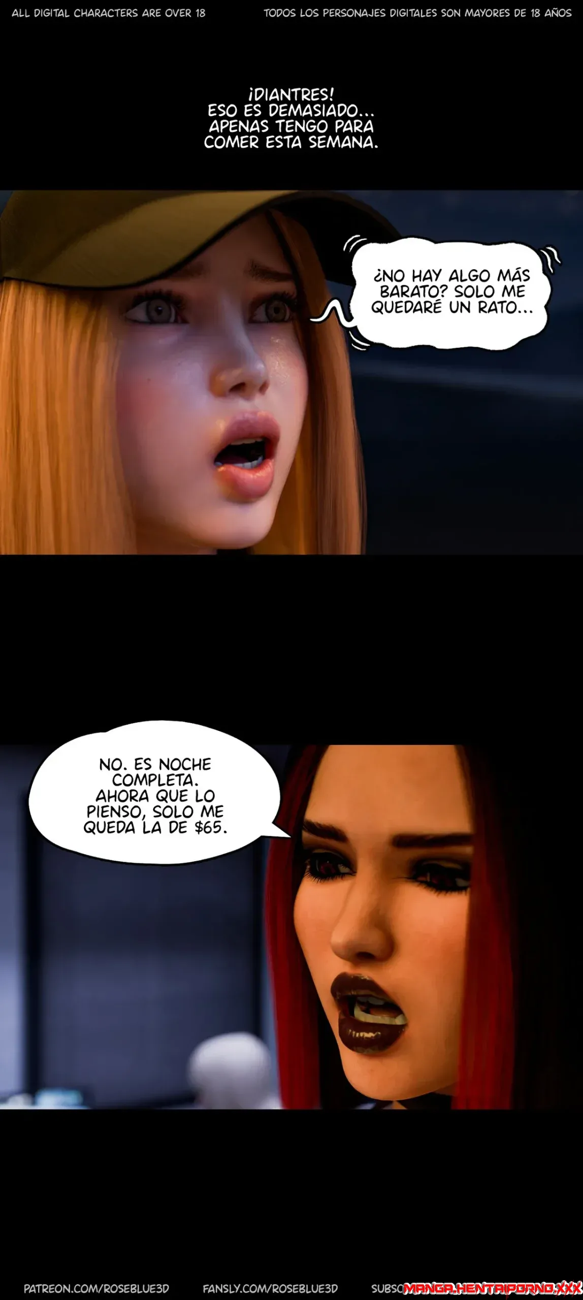 La Viuda de mi Vecina 54 - Comics 3D - COMICS en 3D - comics porno