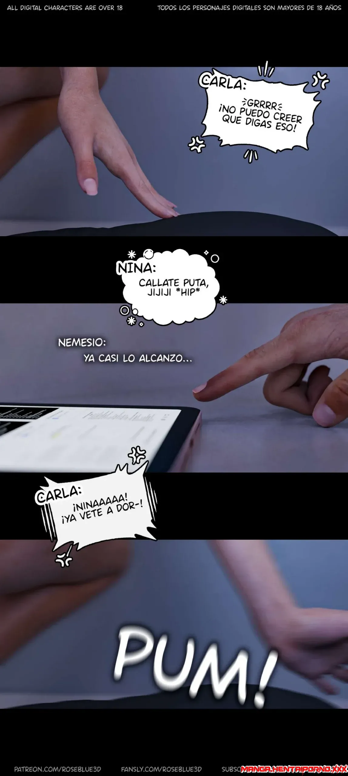 DESPEDIDO PARTE 7 EN 3D - COMICS en 3D - comics porno