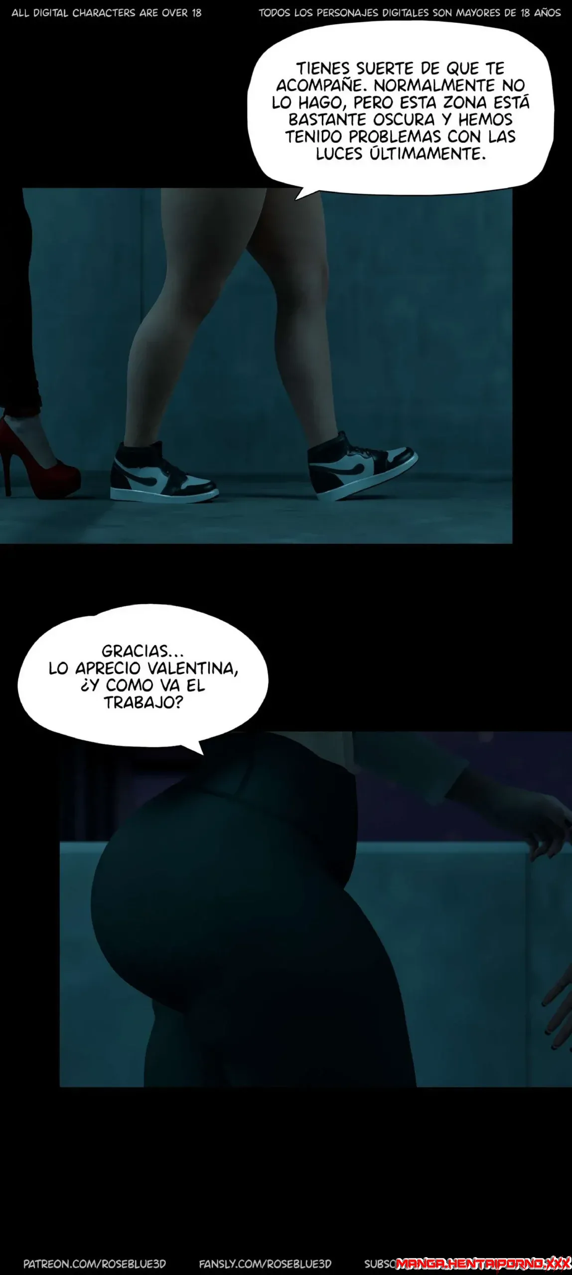 La Viuda de mi Vecina 54 - Comics 3D - COMICS en 3D - comics porno