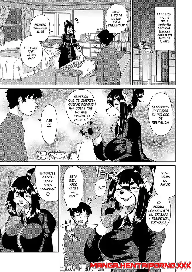 Juujin Apart Tokoharusou e Youkoso!  - MANGA HENTAI - comics porno