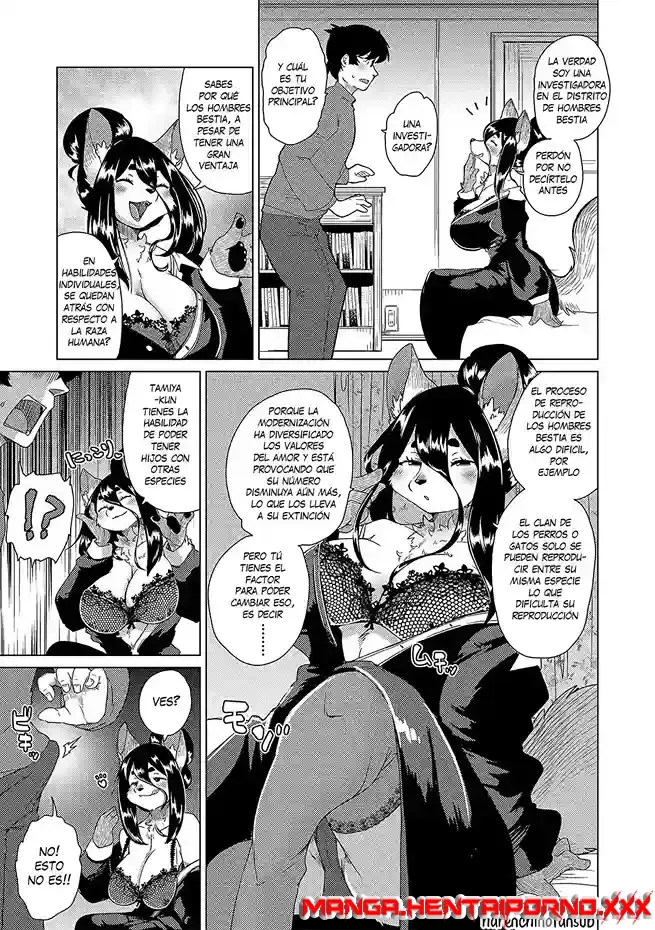 Juujin Apart Tokoharusou e Youkoso!  - MANGA HENTAI - comics porno