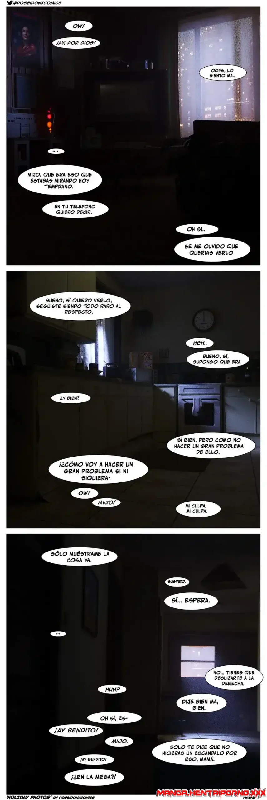 Recordando fotos (Spider-Mom) - Hombre Araña - comics porno